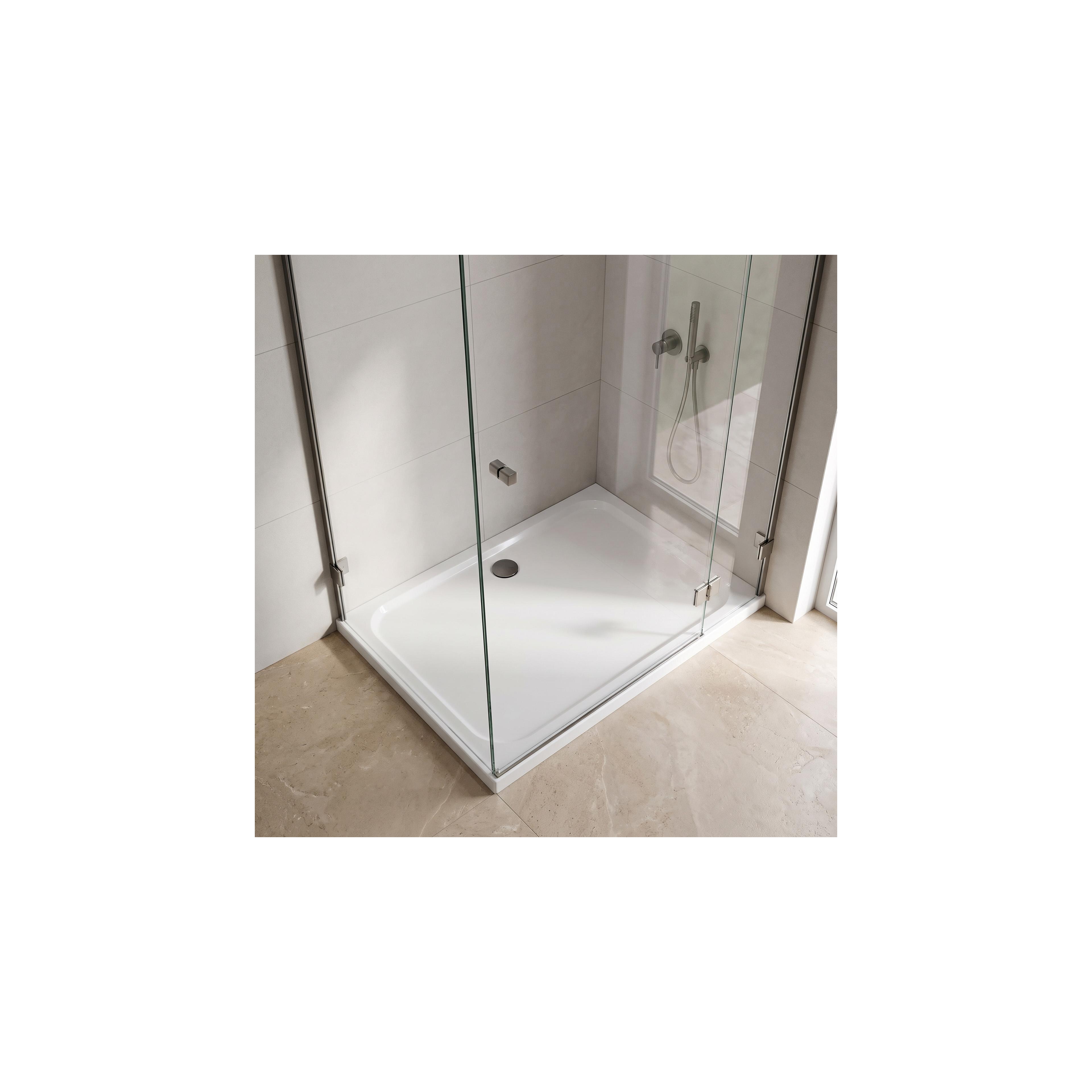 Acryl Duschwanne Rea Belmond White 80x100 Titan