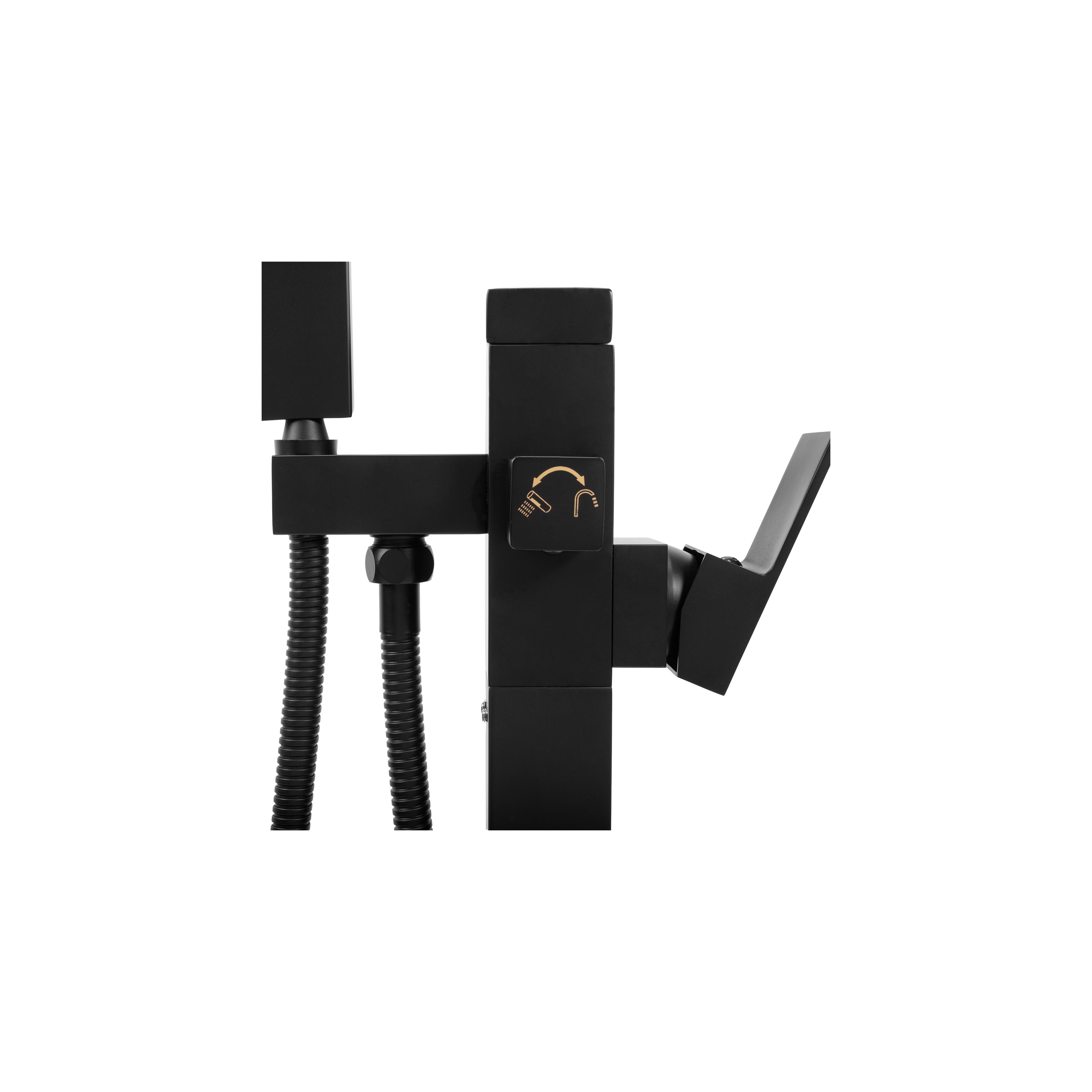 Free-standing faucet Rea TERY Black