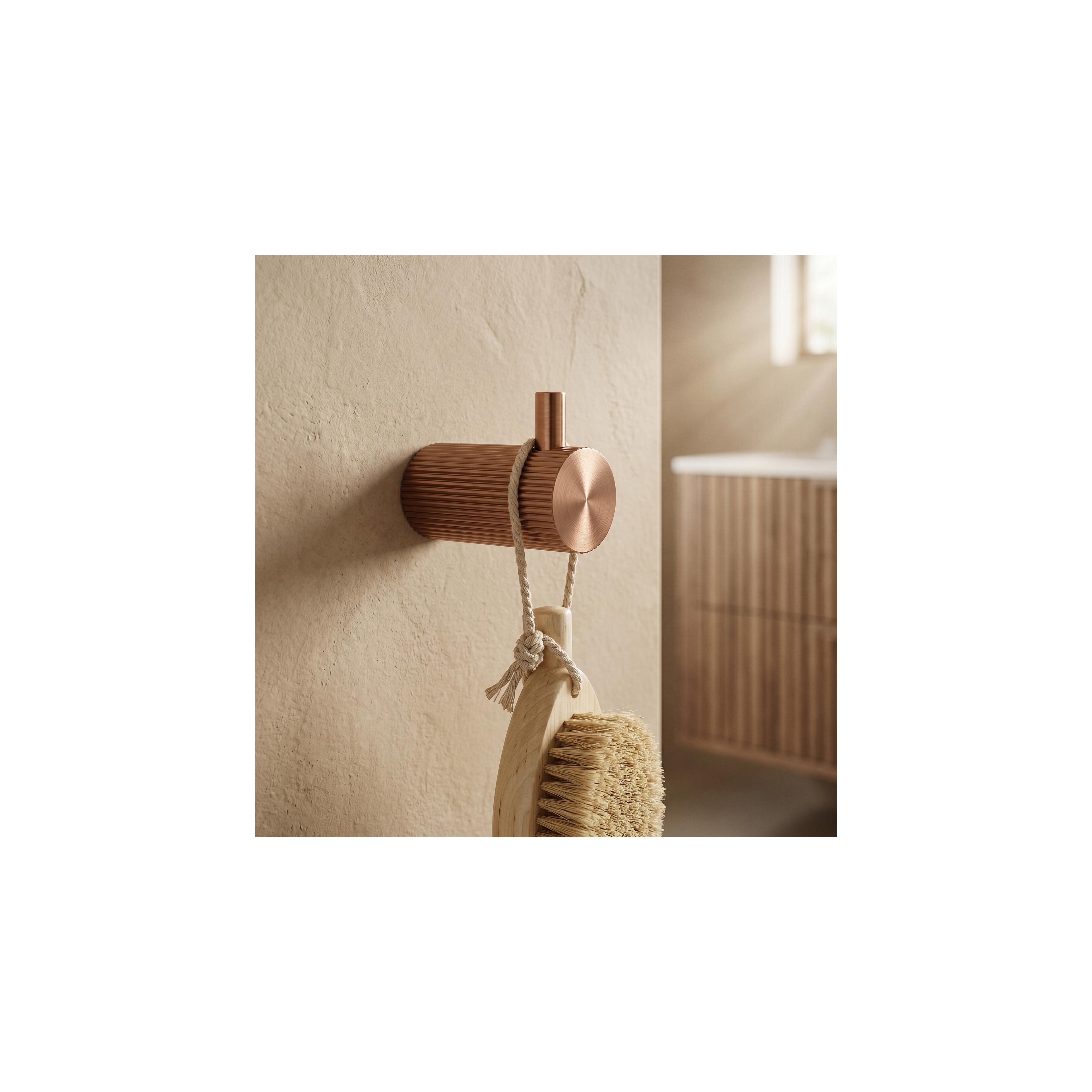 Badezimmerhaken 64104 SOLO Brush Copper