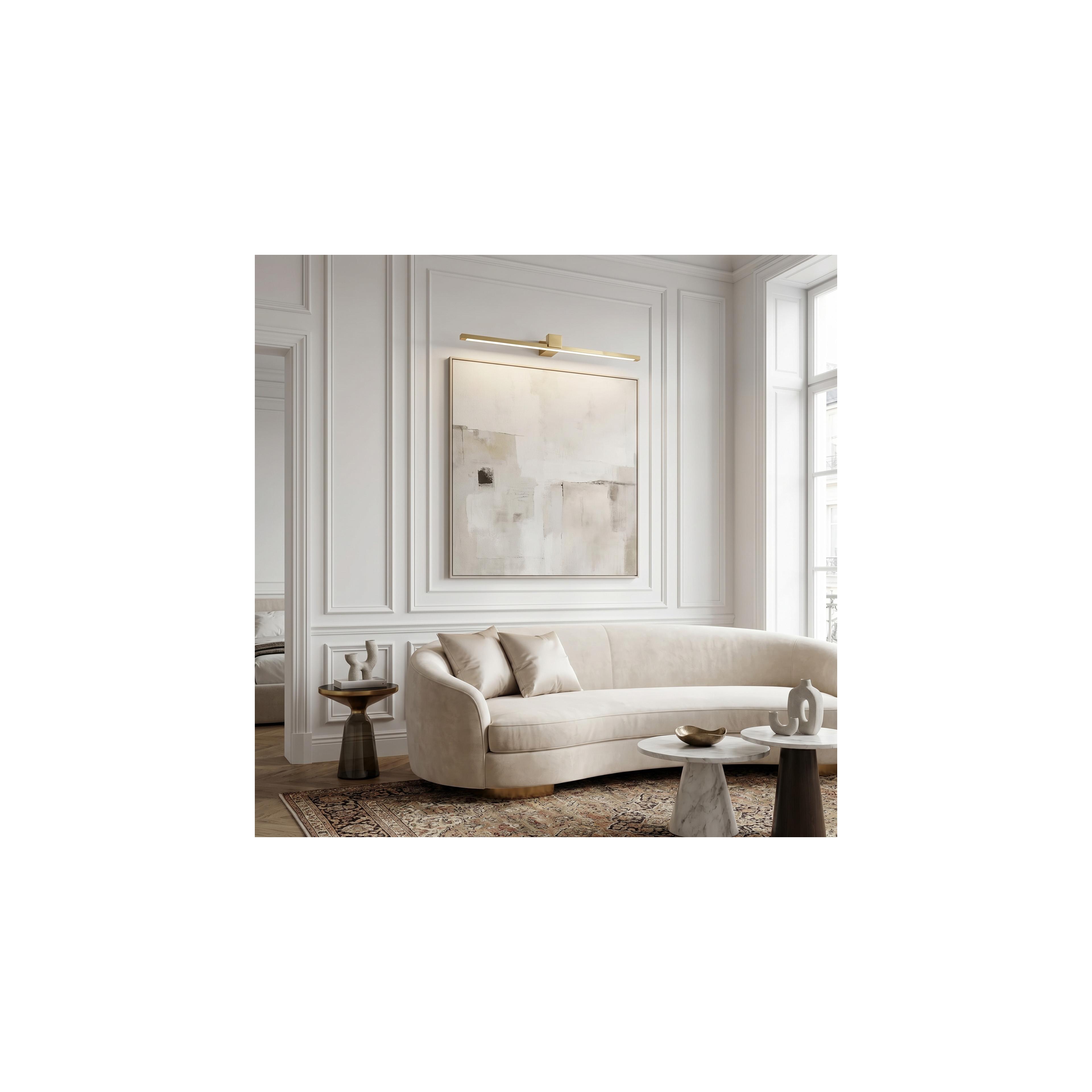 LED аплик за баня SWE048-1W 80cm GOLD BRUSH