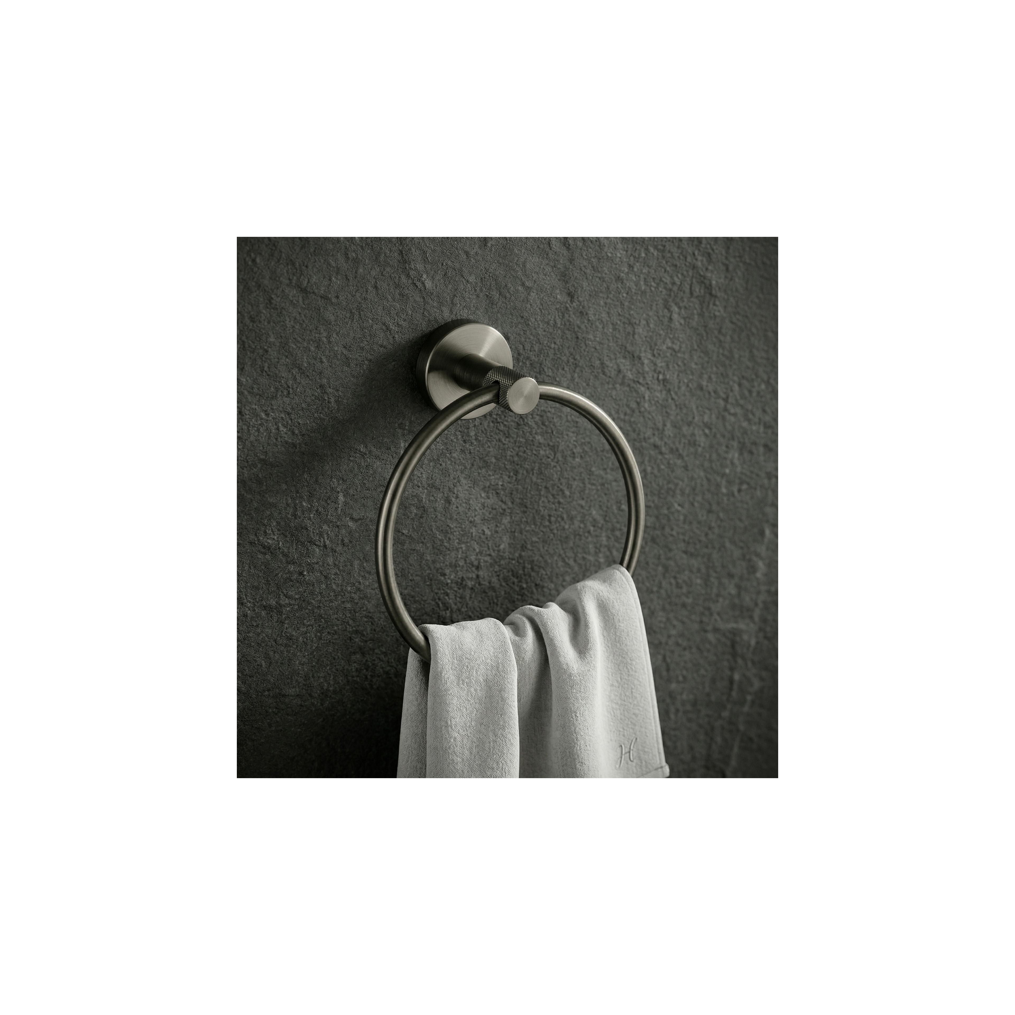 Handtuchhalter Ring 6610 Modern Titan