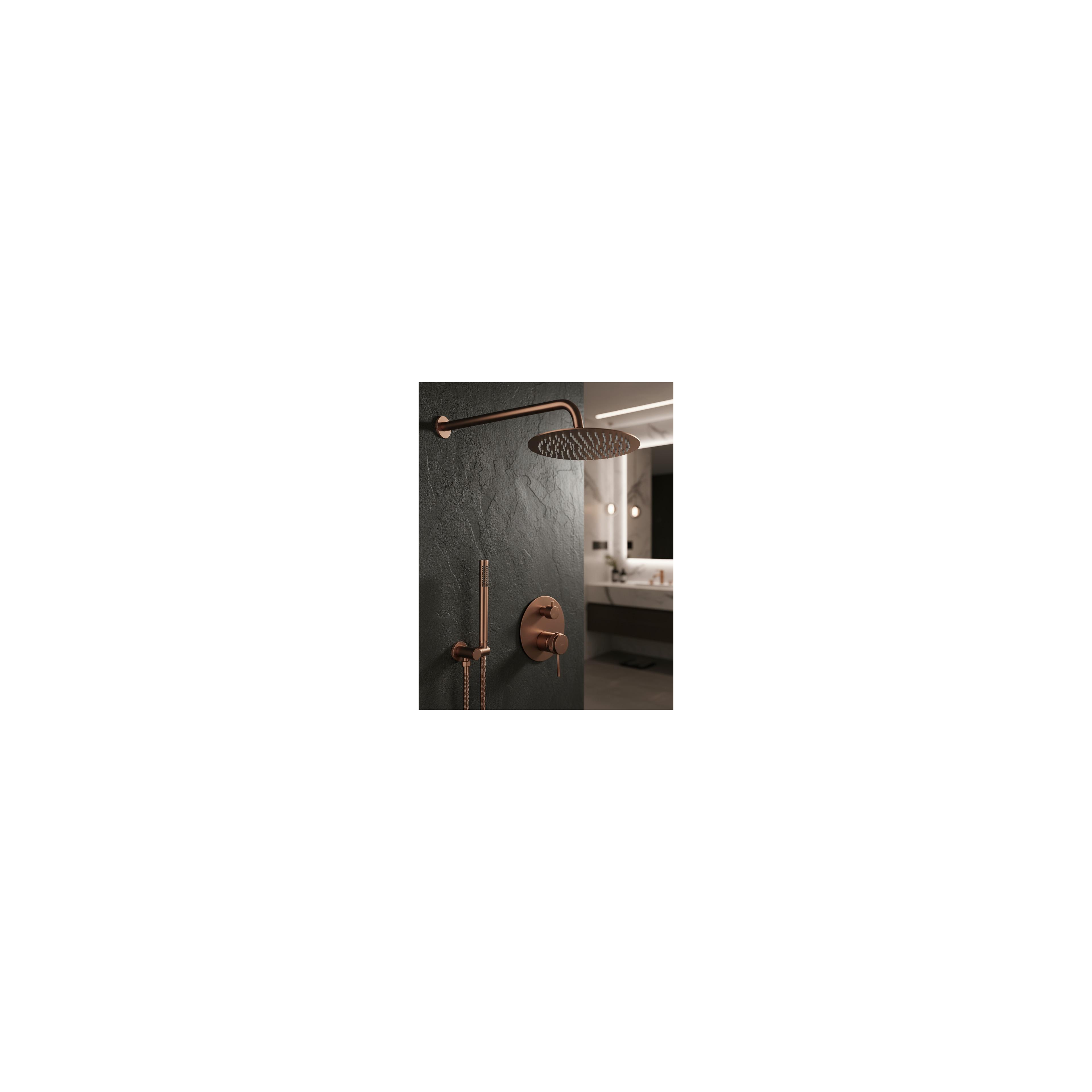 Unterputz Duschset Rea Lungo Grip Brush Copper + BOX