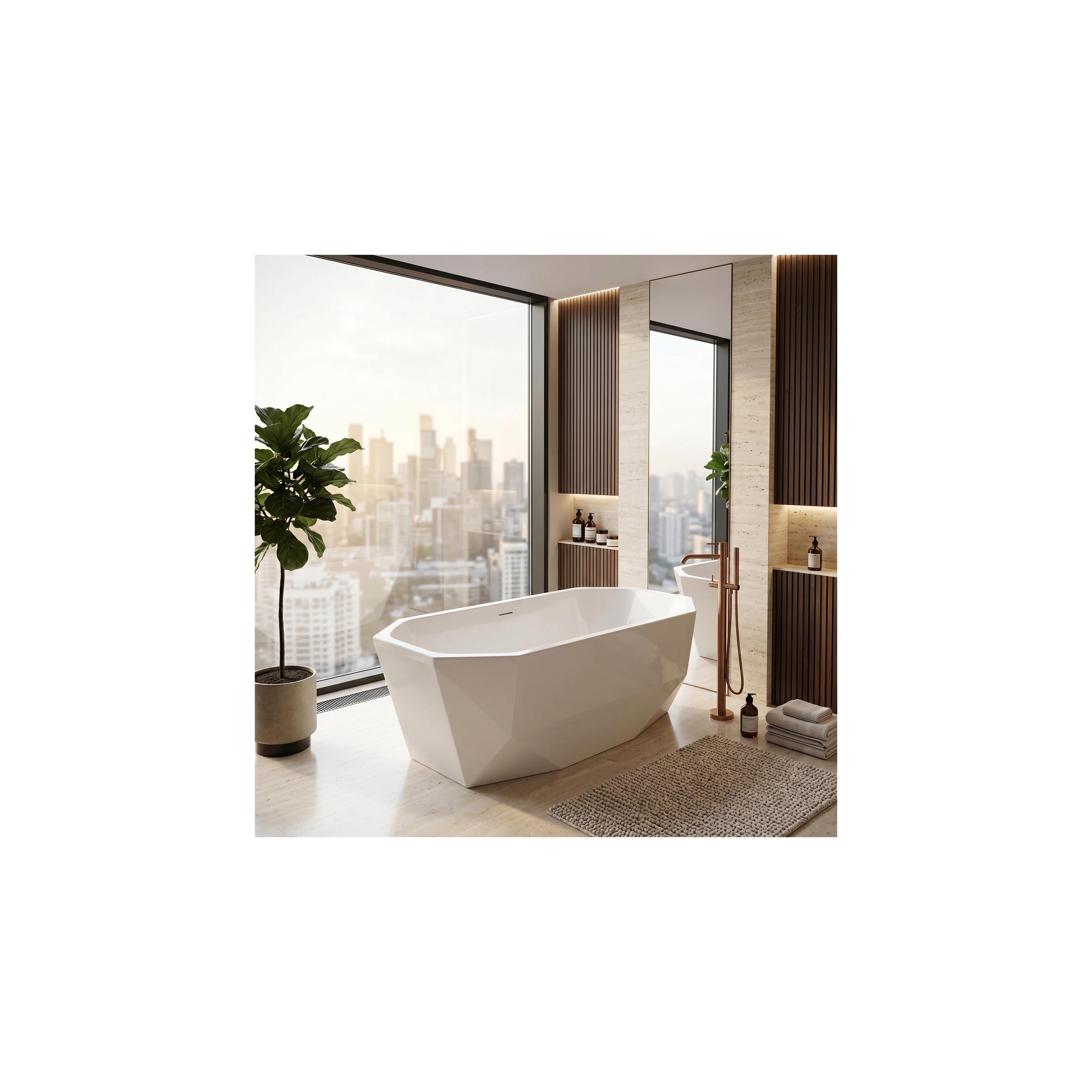 Freistehende Badewanne Rea Diamanti 170