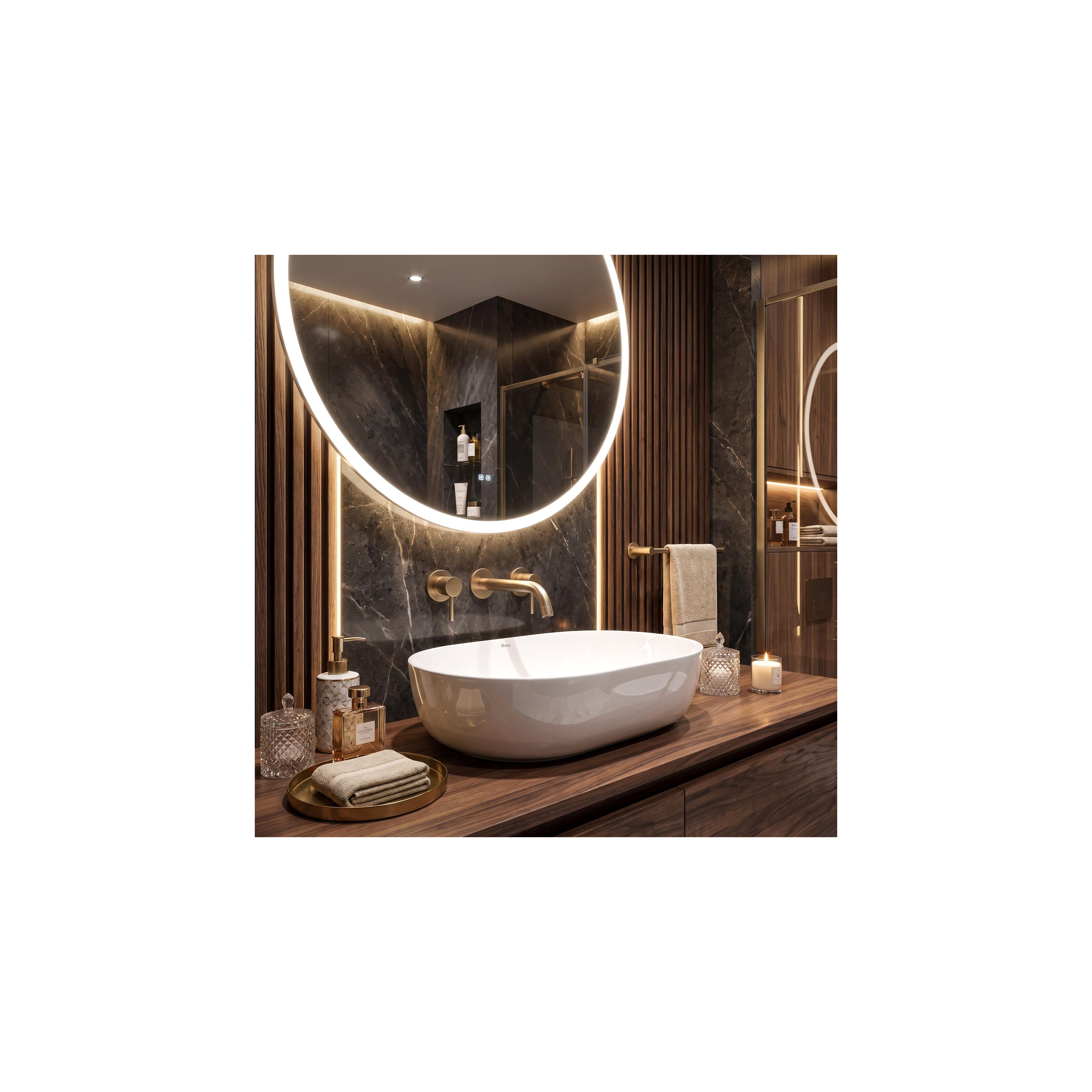 Aufsatzwaschbecken CLEO 50 white – REA