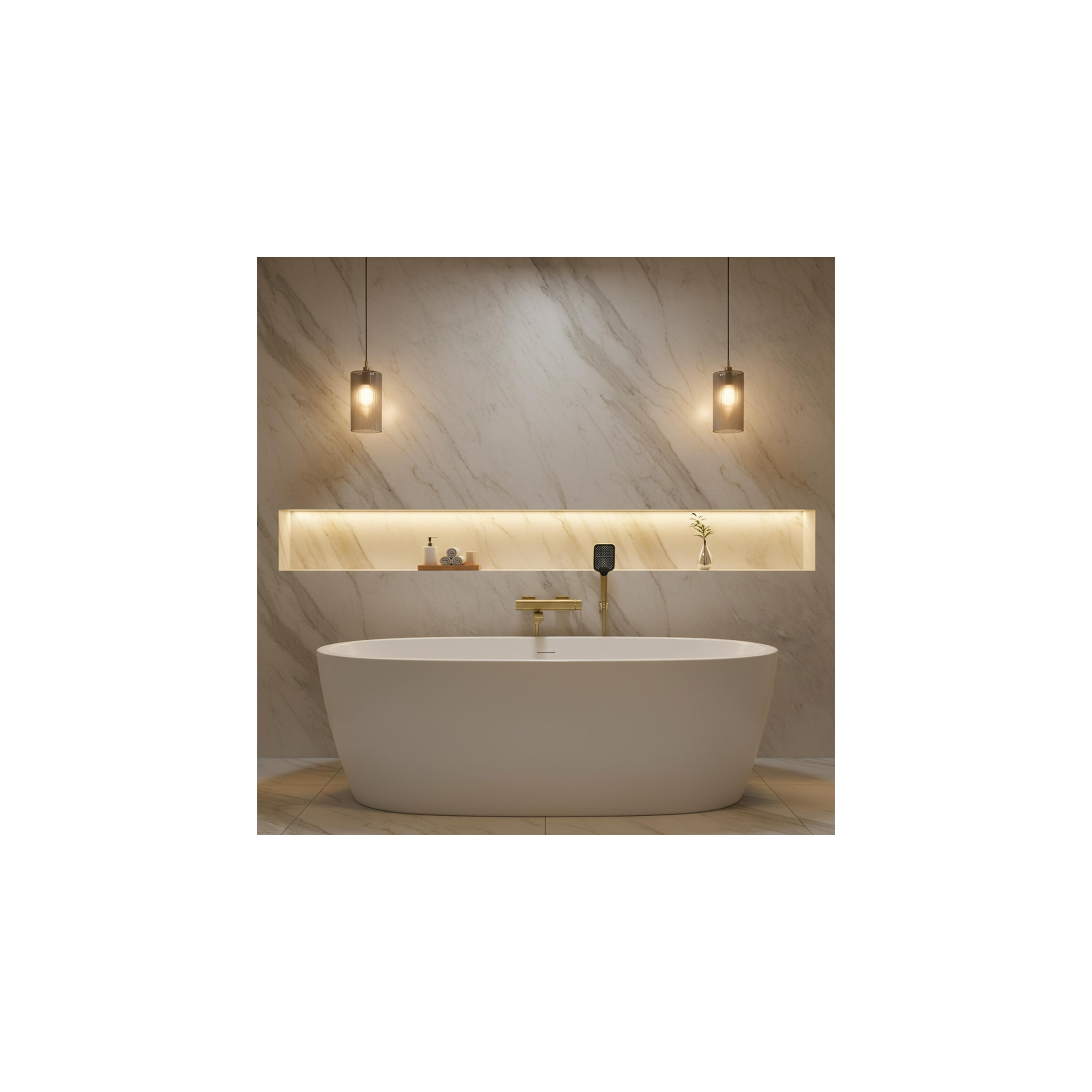 Wannenarmatur Rea Arlo Gold Brush
