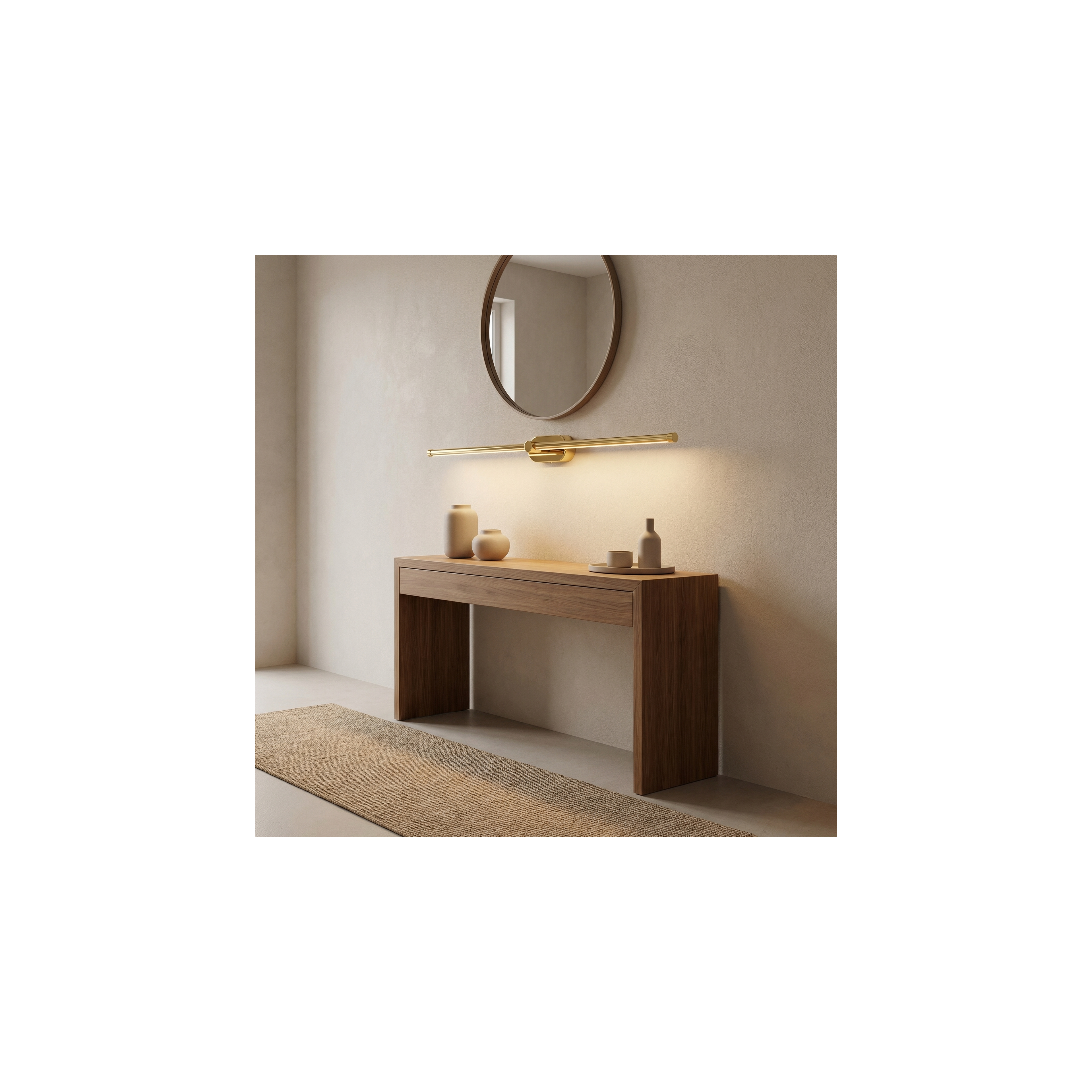Bad LED-Wandleuchte APP1891-1W 80 cm GOLD
