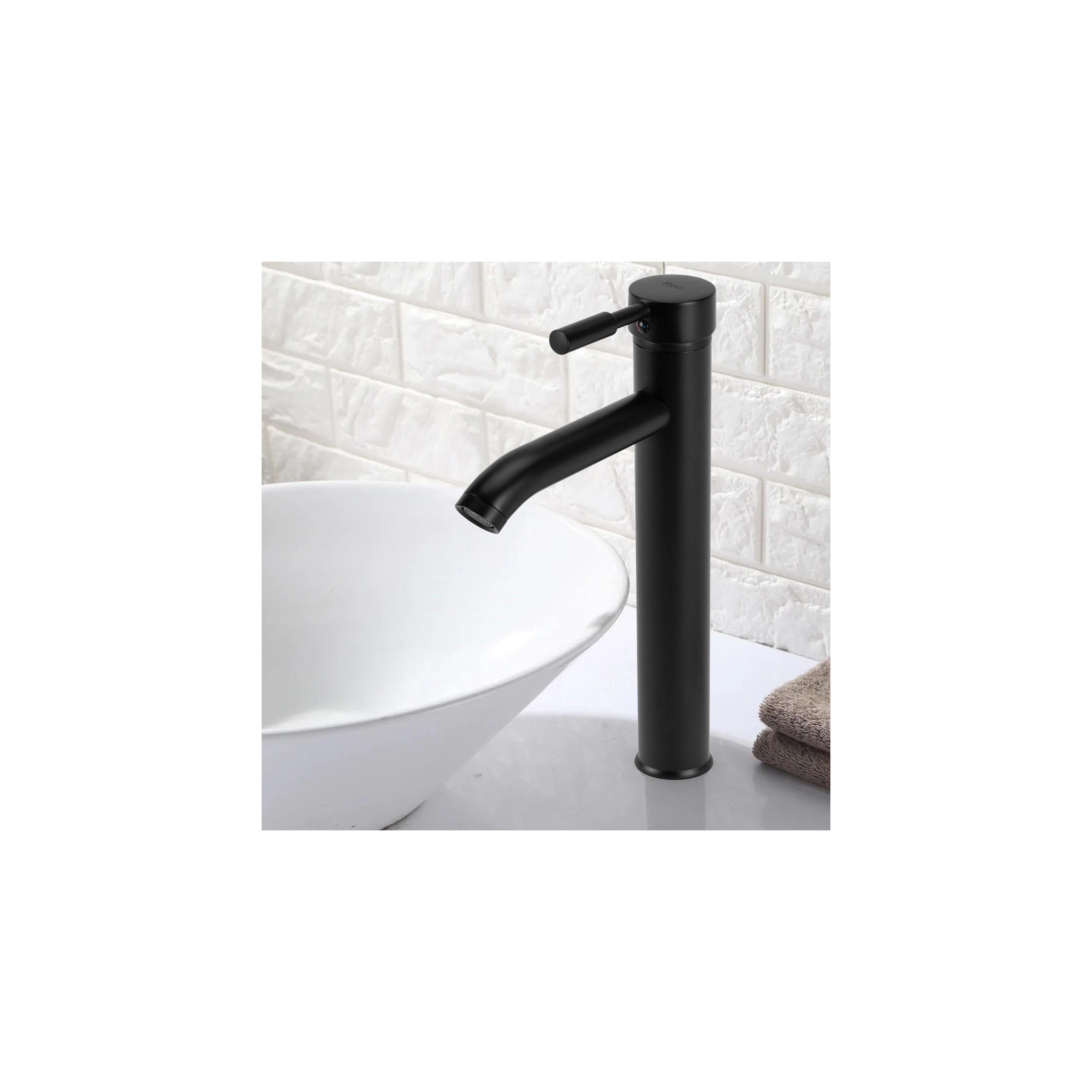 Waschbeckenarmatur Rea Graf Black High