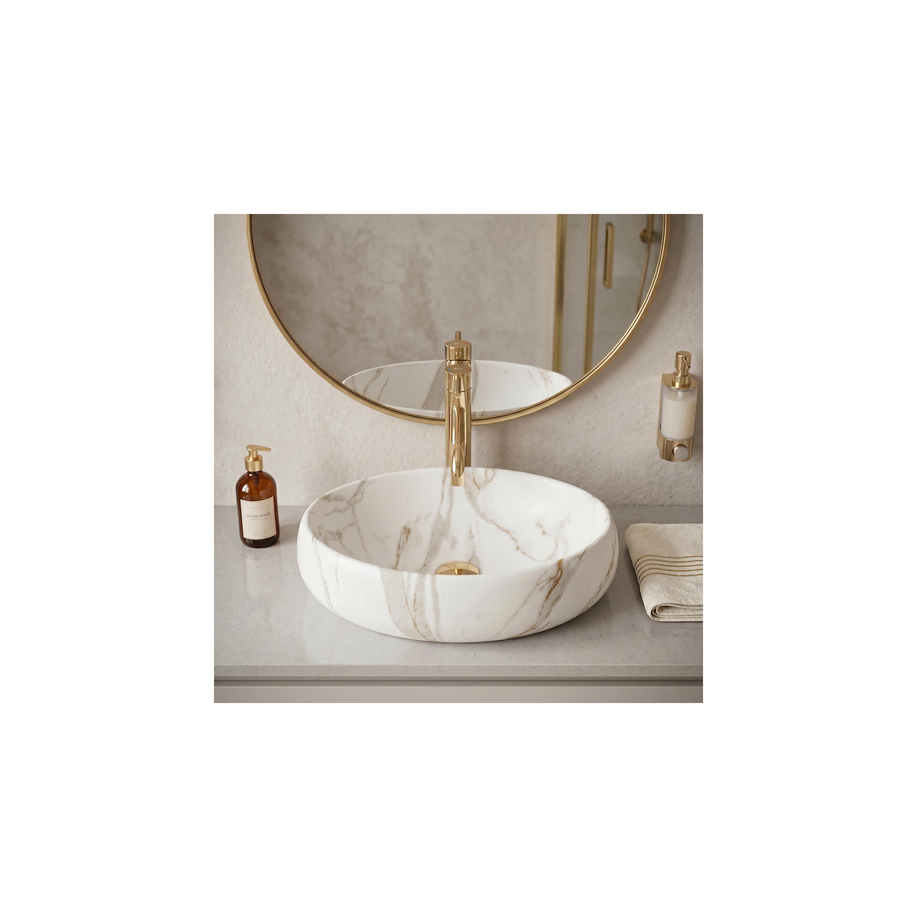 Countertop washbasin Rea Linda Lava Mat