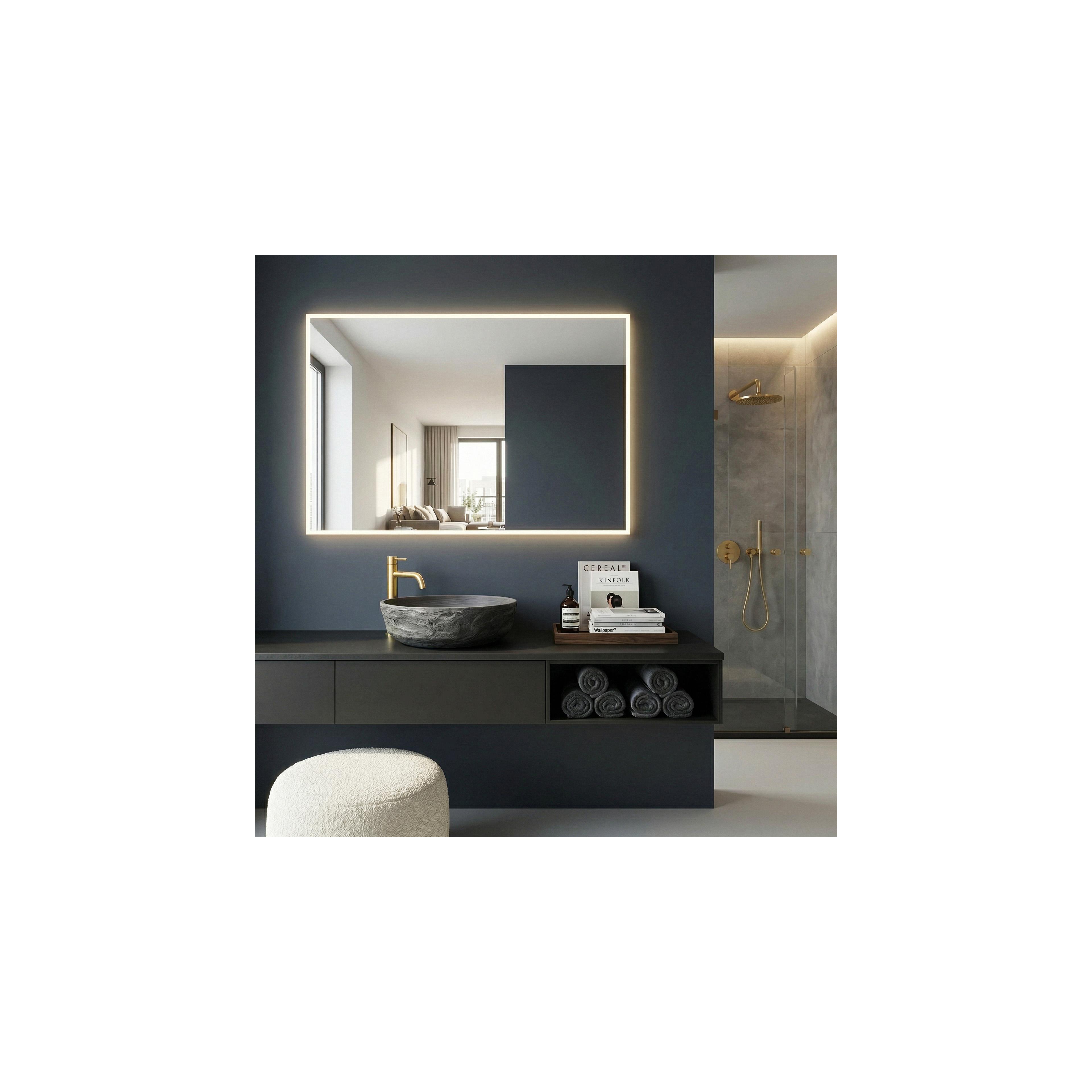 Aufsatzwaschbecken Rea Babilon Silver