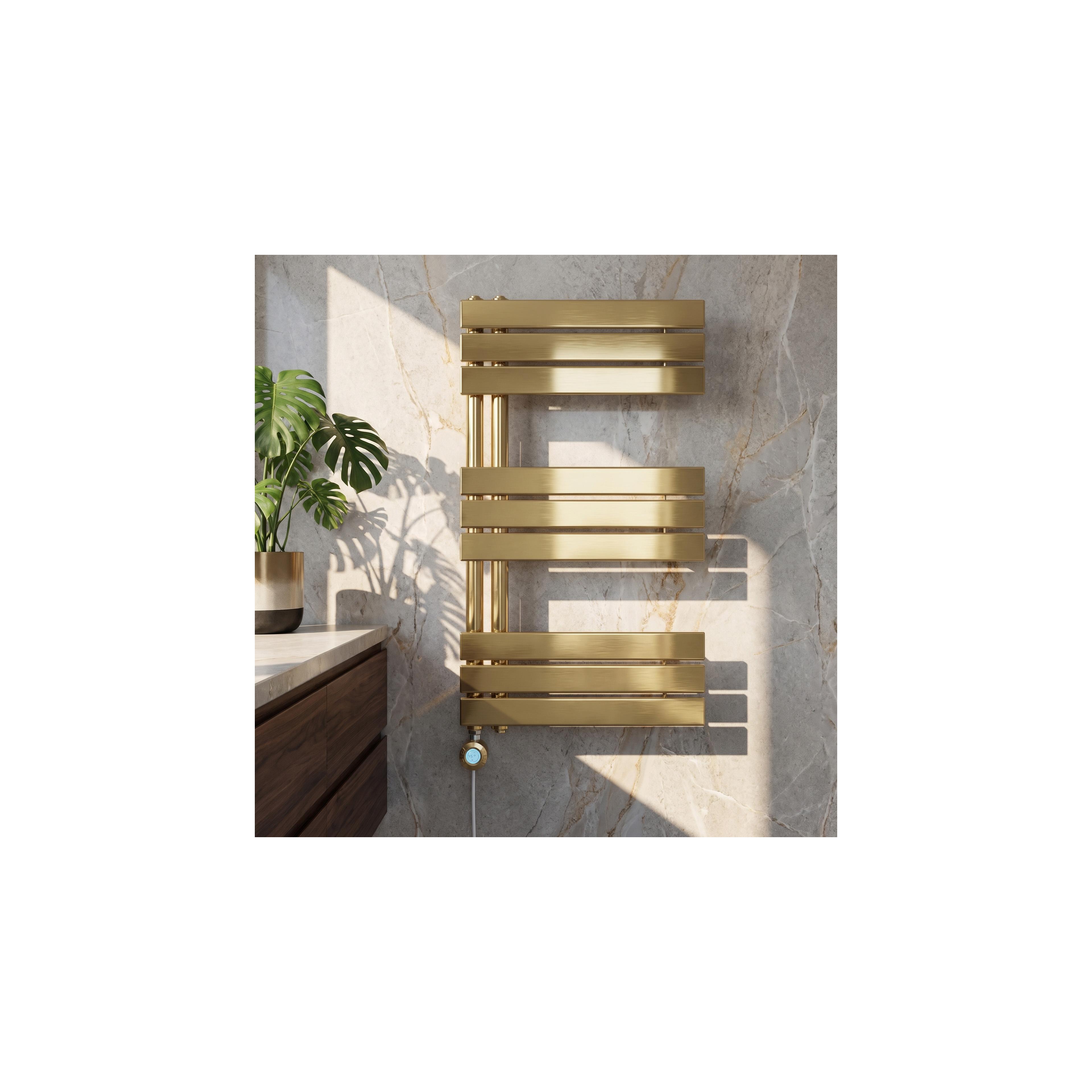 Electric Radiator Rea Marvo 90x50cm Brush Gold