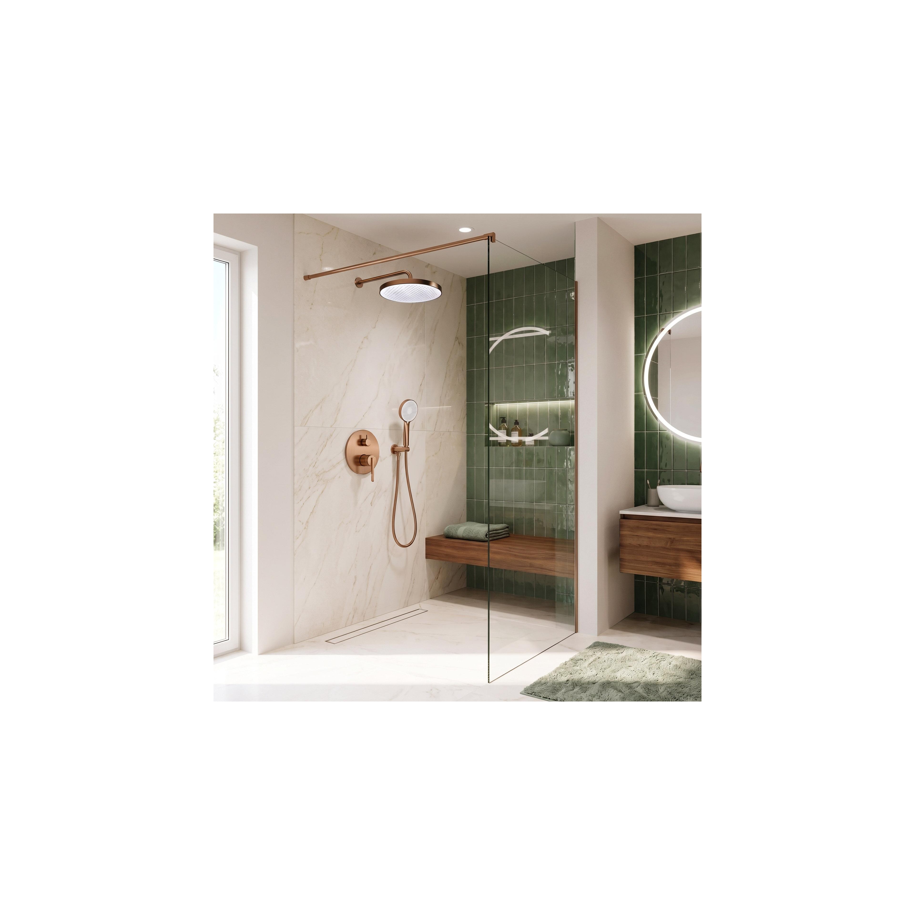 Shower system Rea Grace Brush Copper + BOX