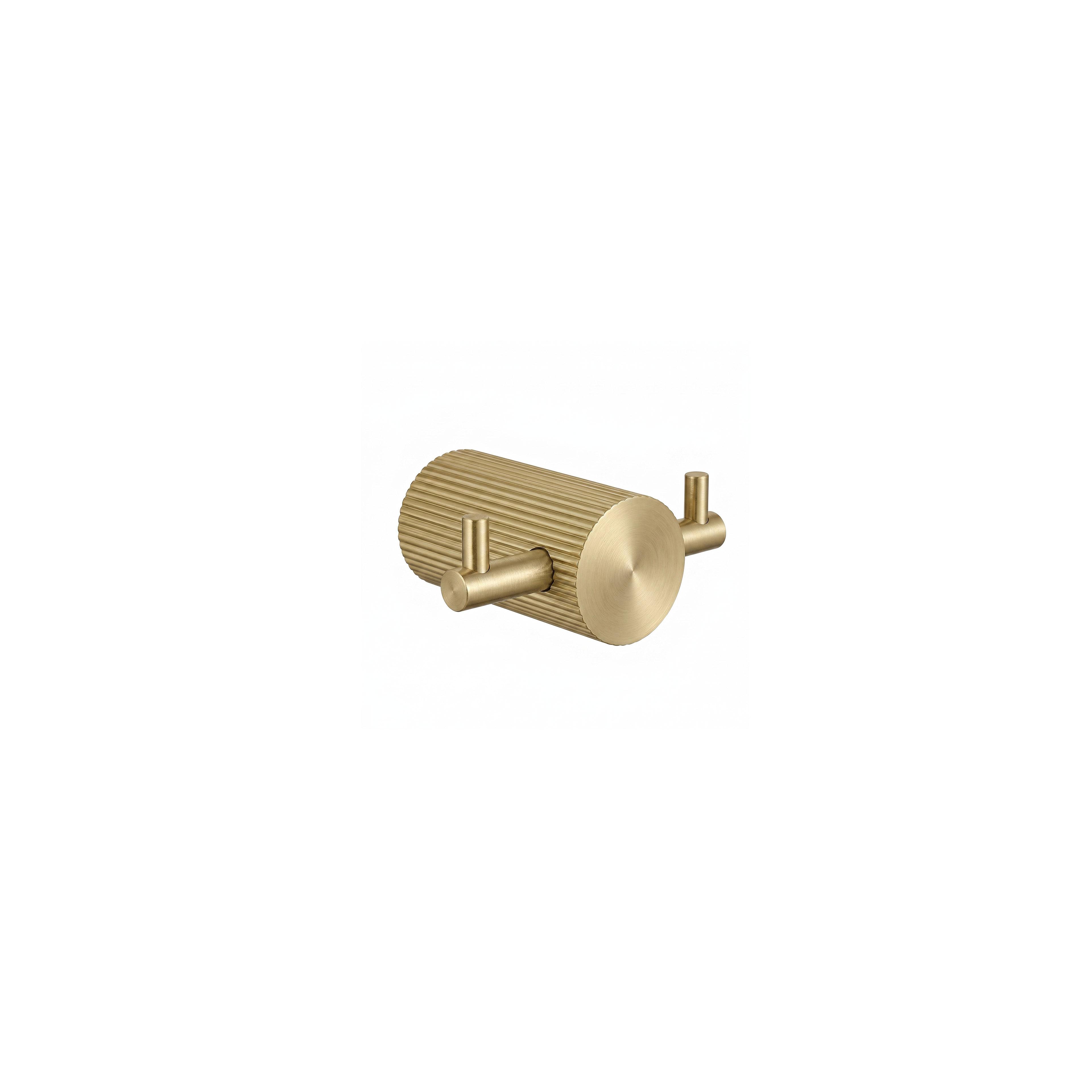 Badezimmerhaken 64104A SOLO Brush Gold
