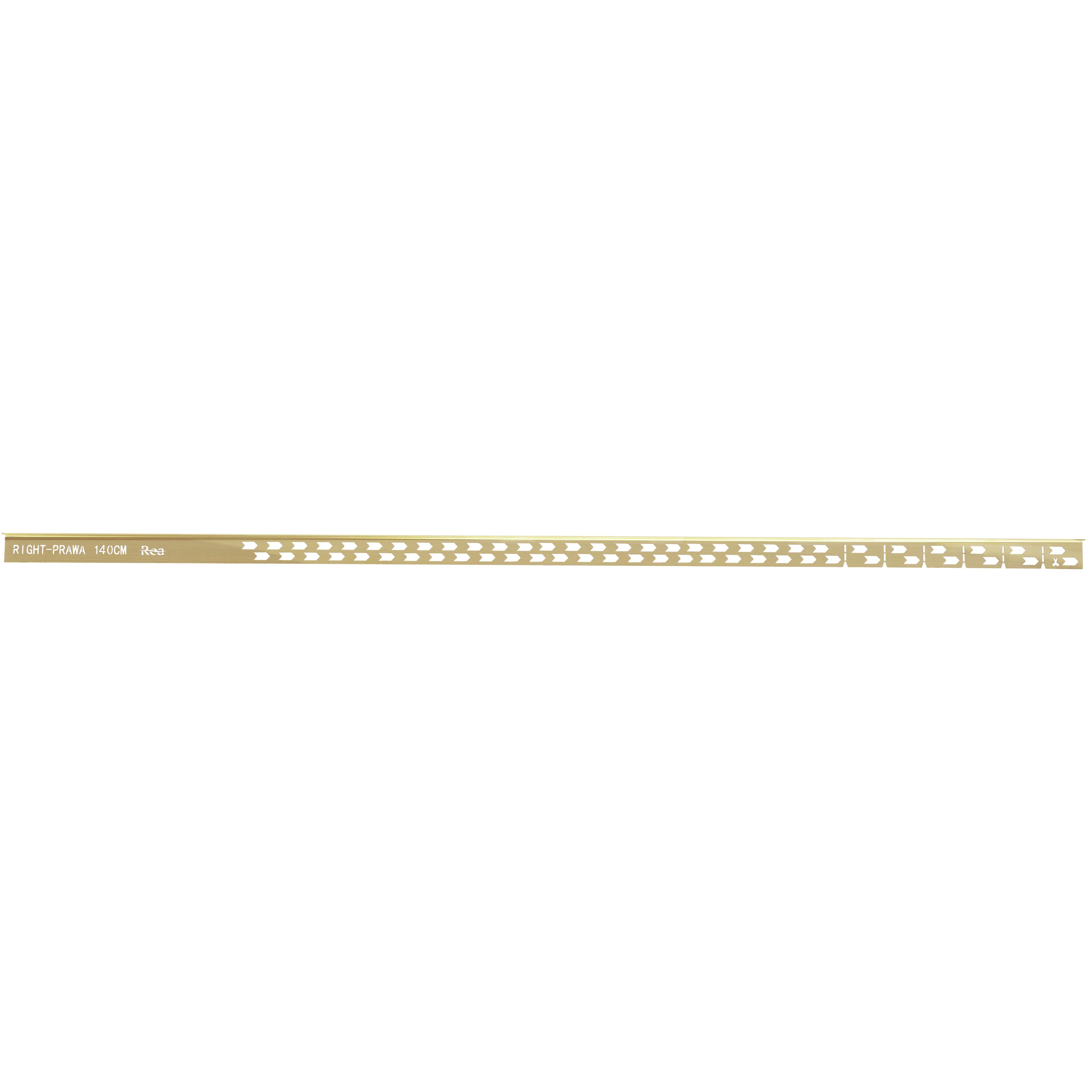 Gefälleprofil 140cm Brush Gold
