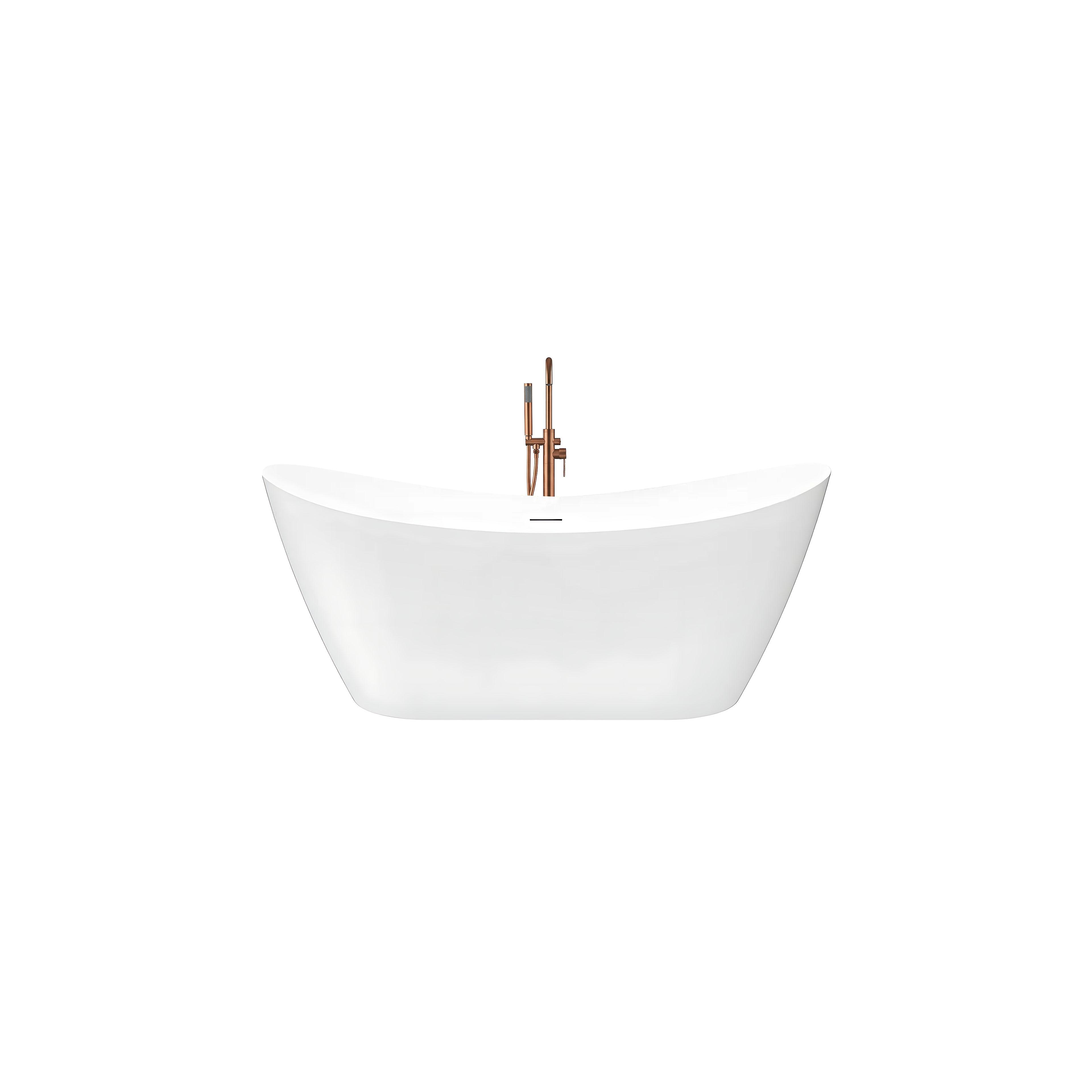 Freistehende Badewanne Rea Ferrano Slim 160