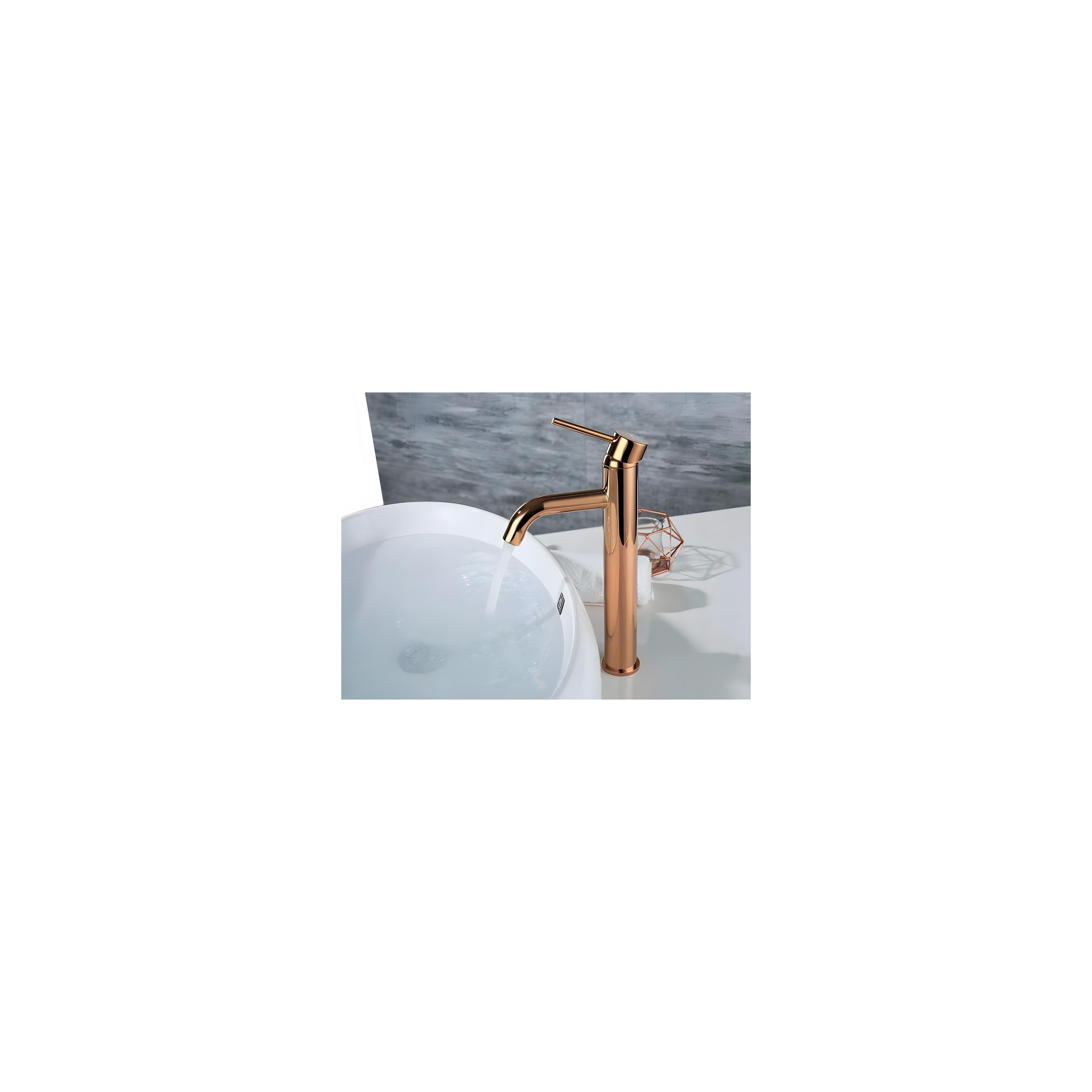 Bathroom faucet Rea Lungo Copper High