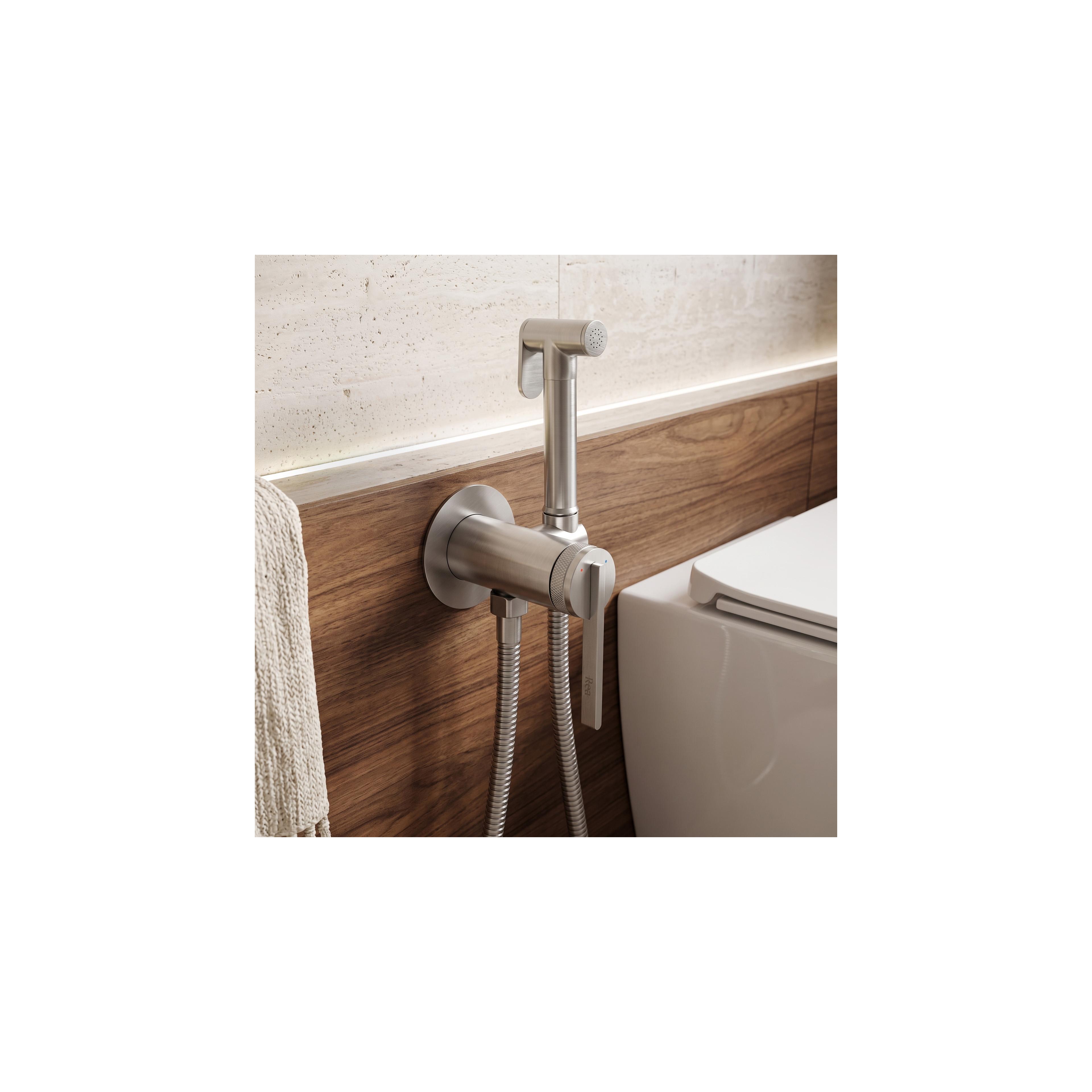 Bidettblandare REA Grace Brush Nickel