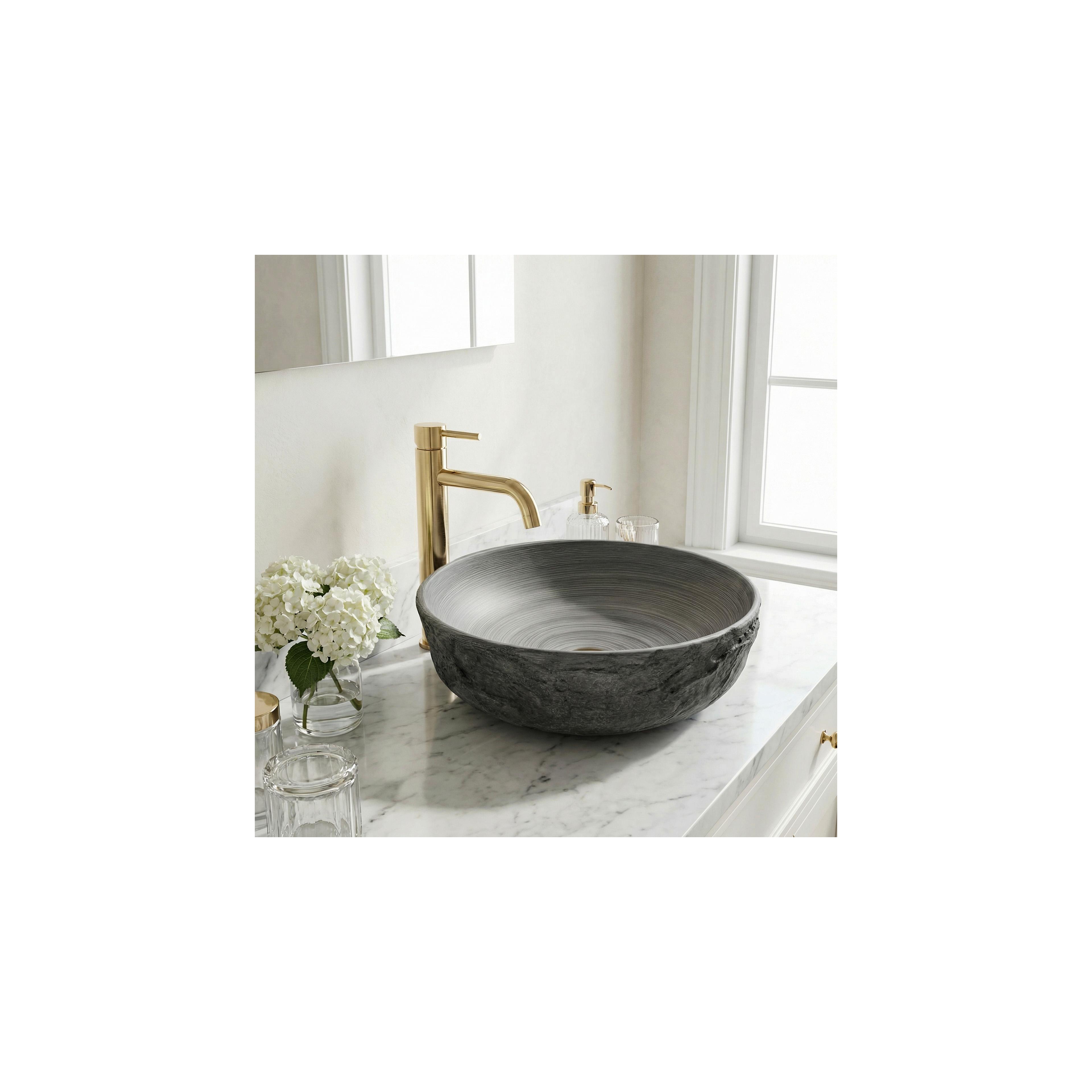 Aufsatzwaschbecken Rea Babilon Silver