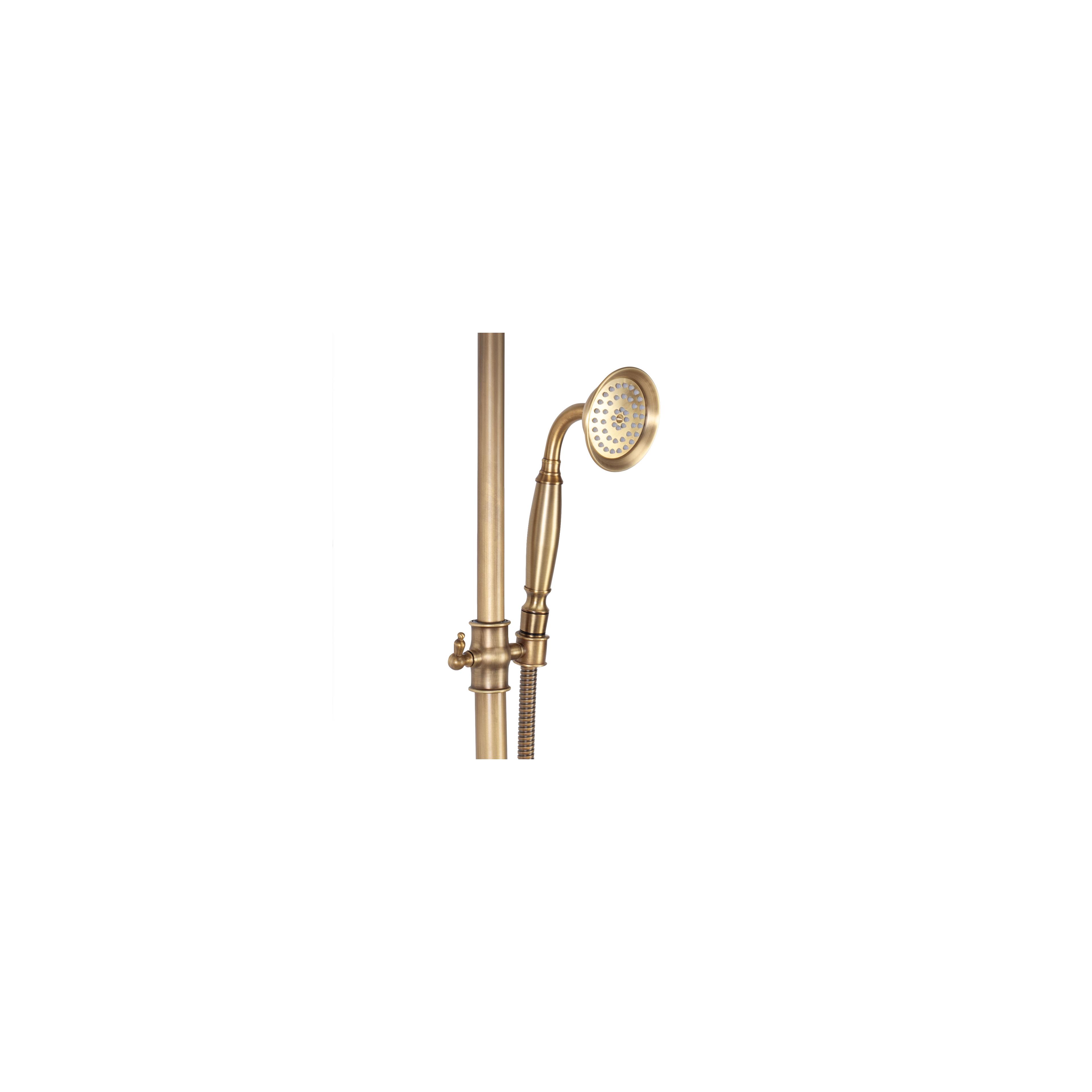 Shower set REA BERGAMO antique bronze