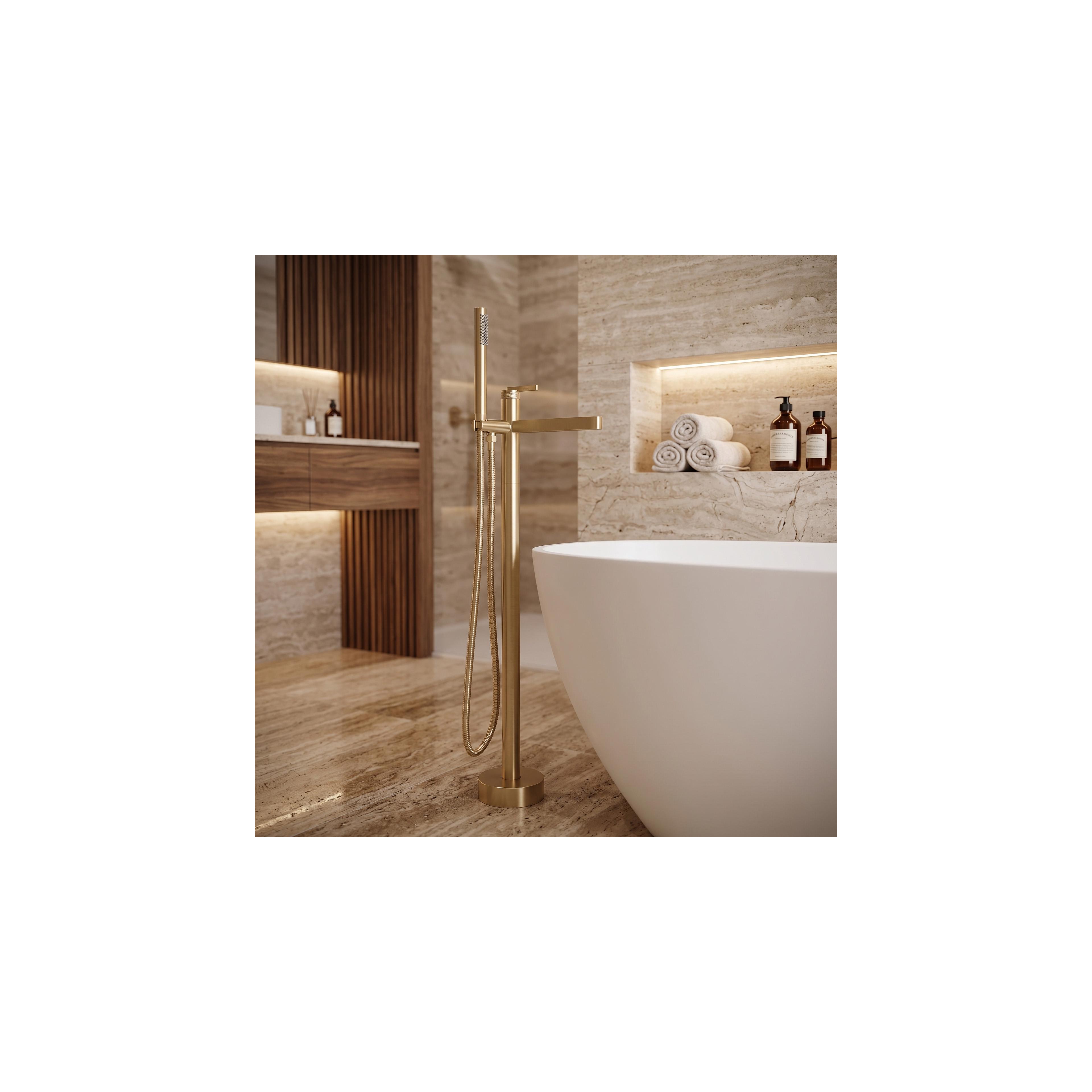 Free-standing faucet Rea Grace Brush Gold