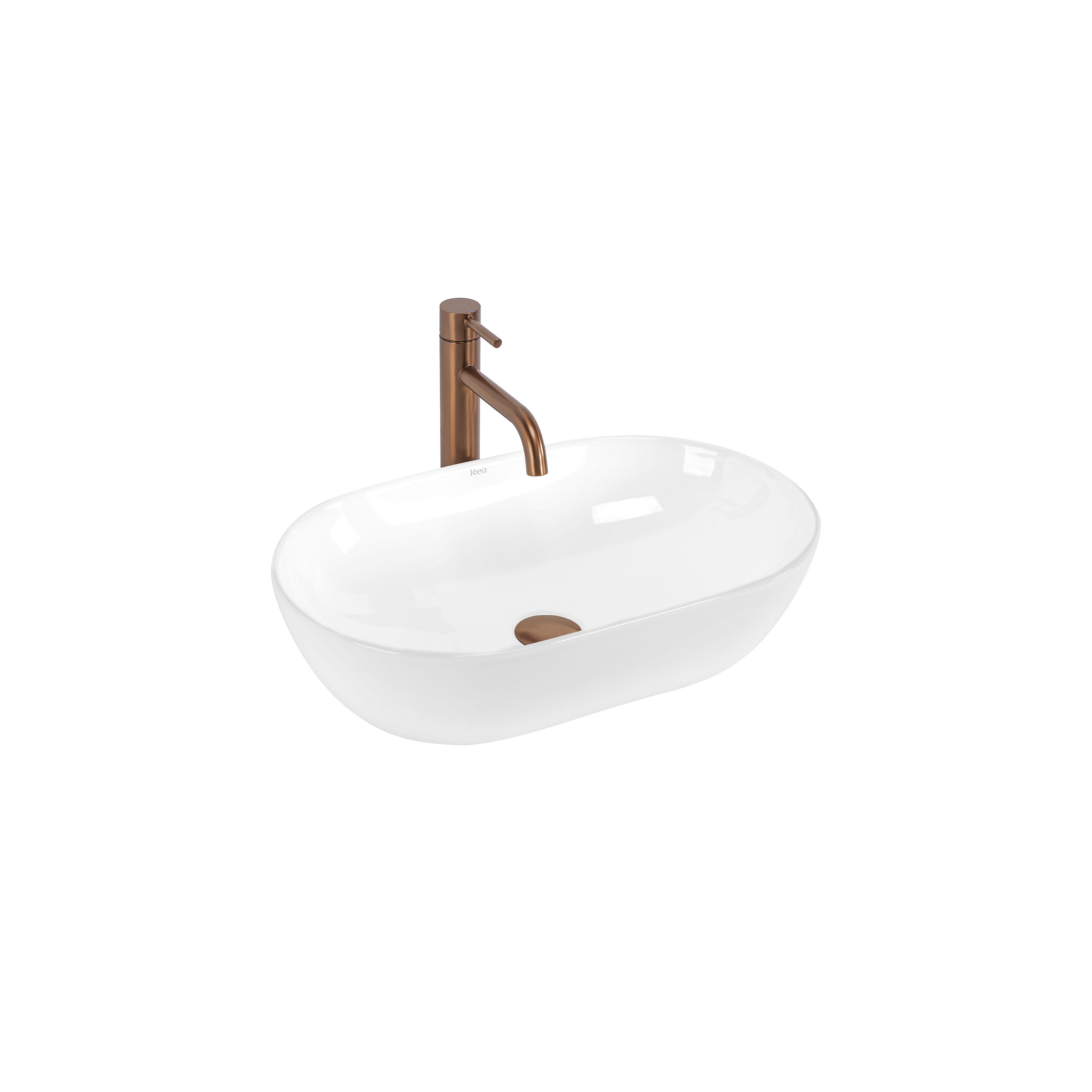 Aufsatzwaschbecken Rea Amelia 52