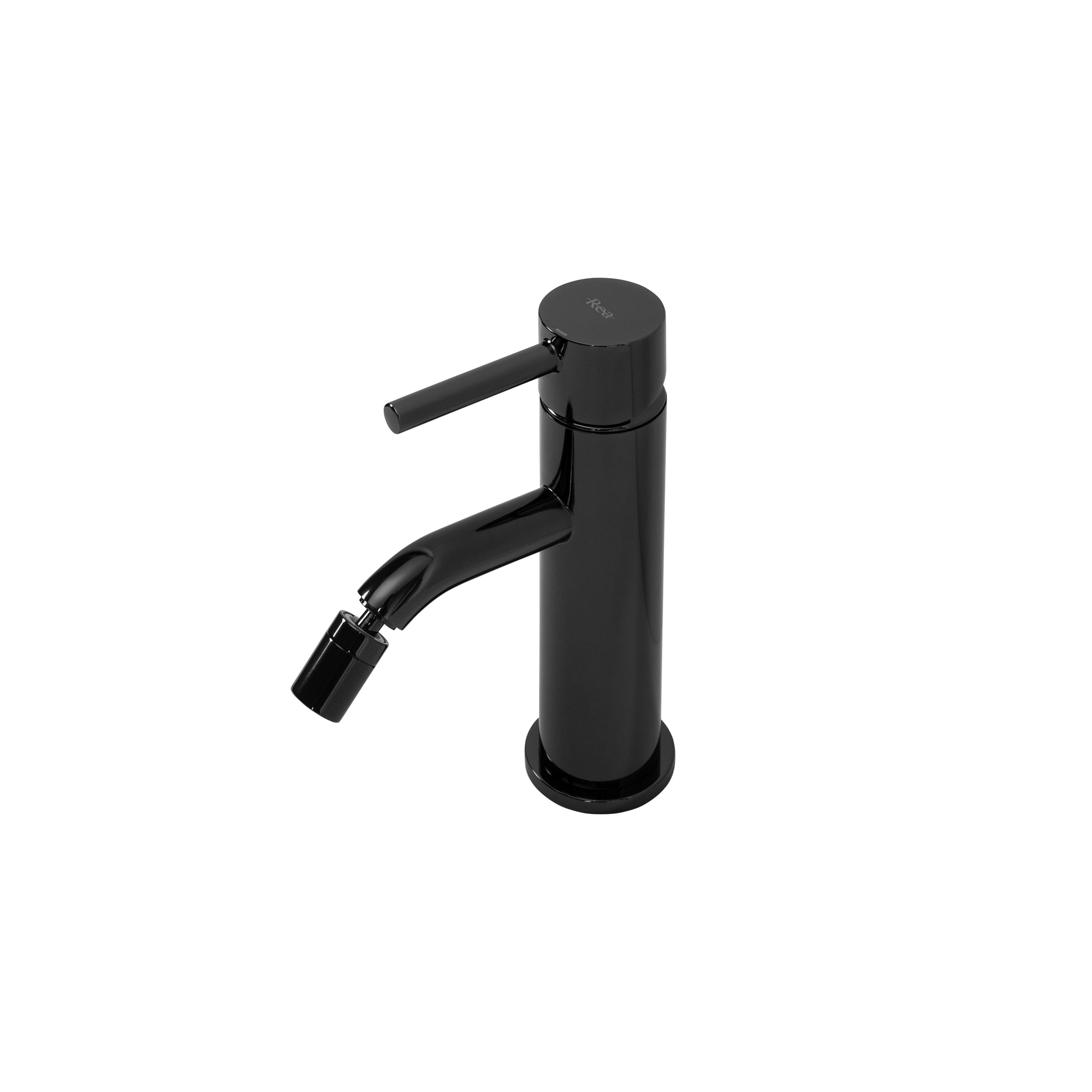 Maišytuvas bidės Rea Lungo Black metallic