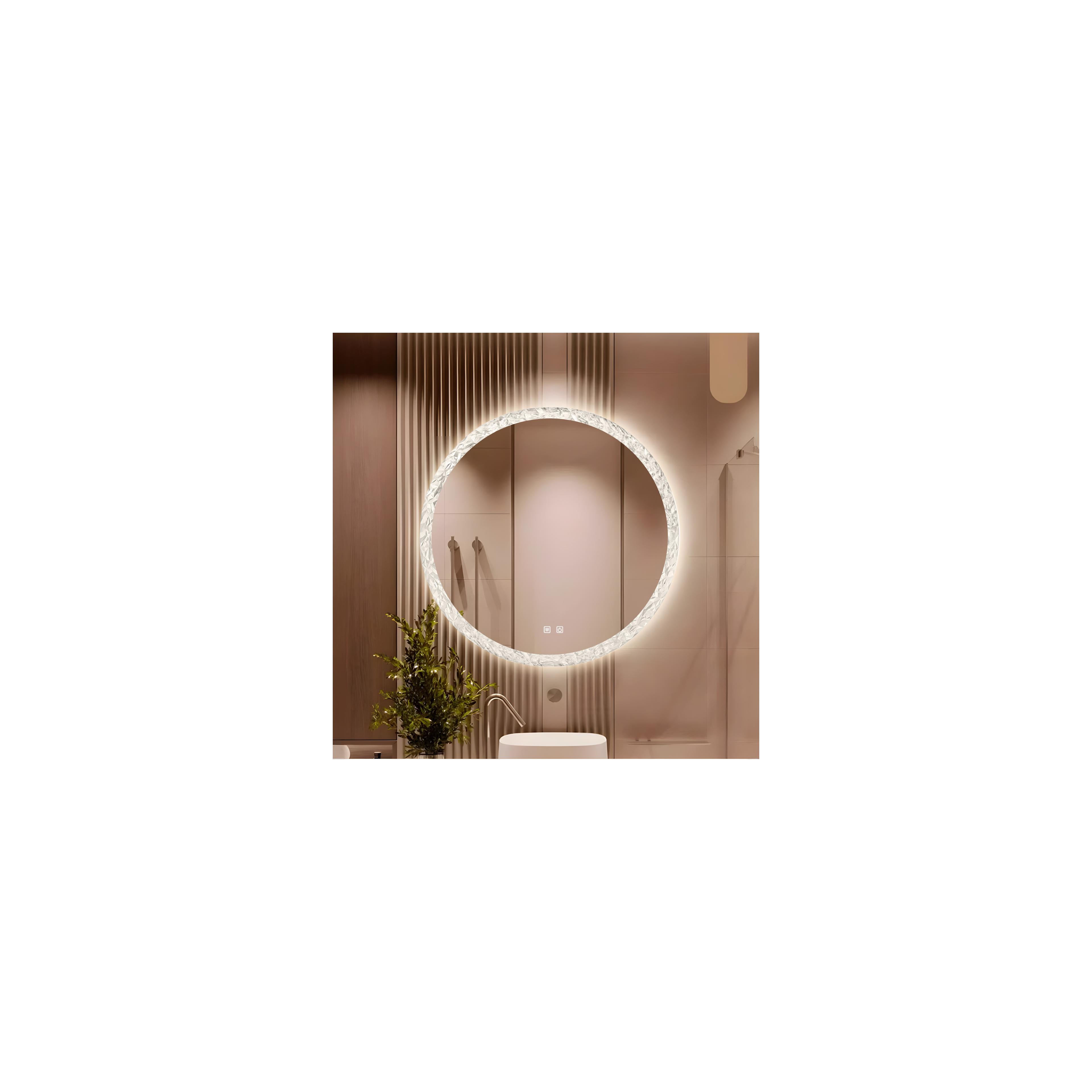 Spiegel LED 80cm 108