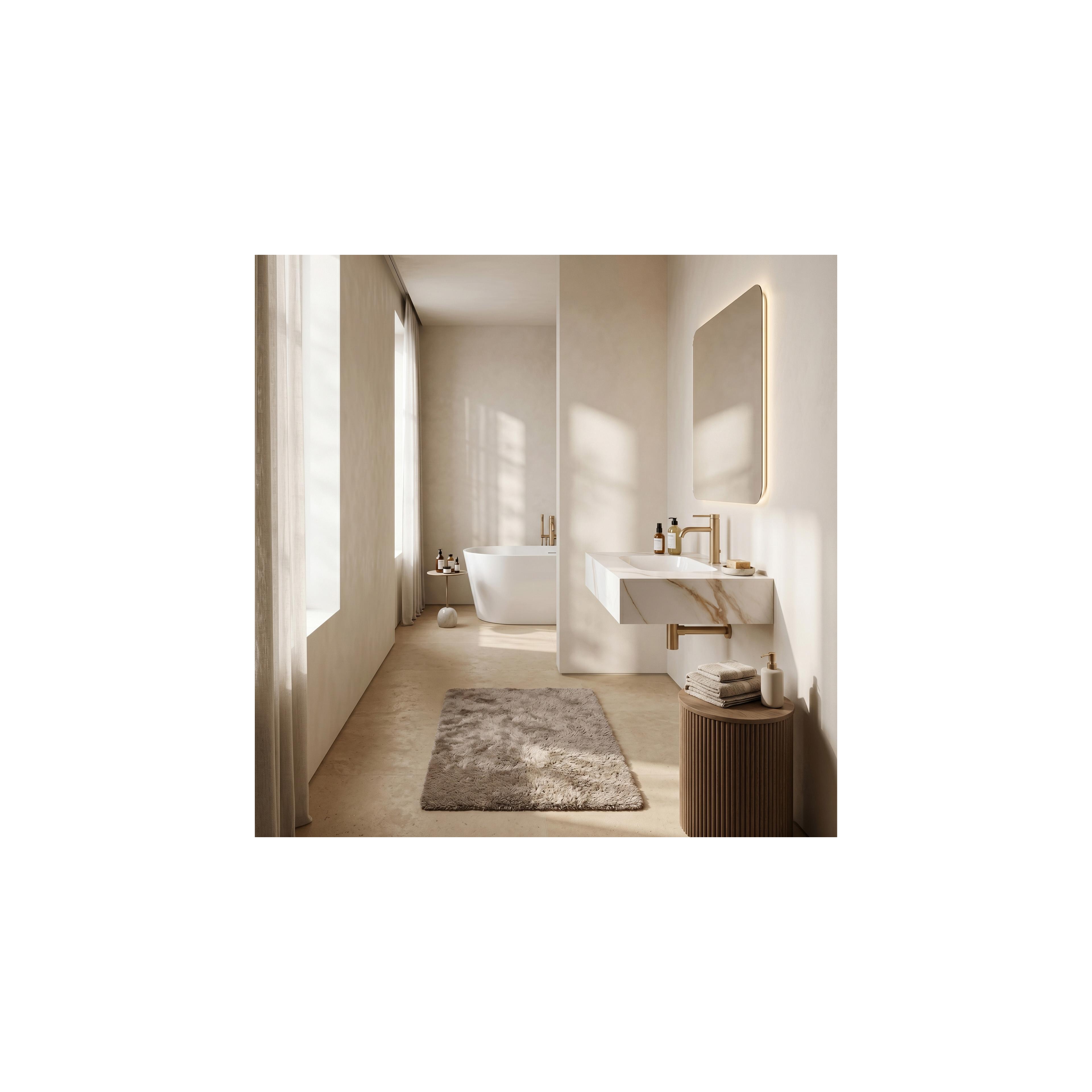 Wandwaschbecken REA Aresa Grey Gold 60