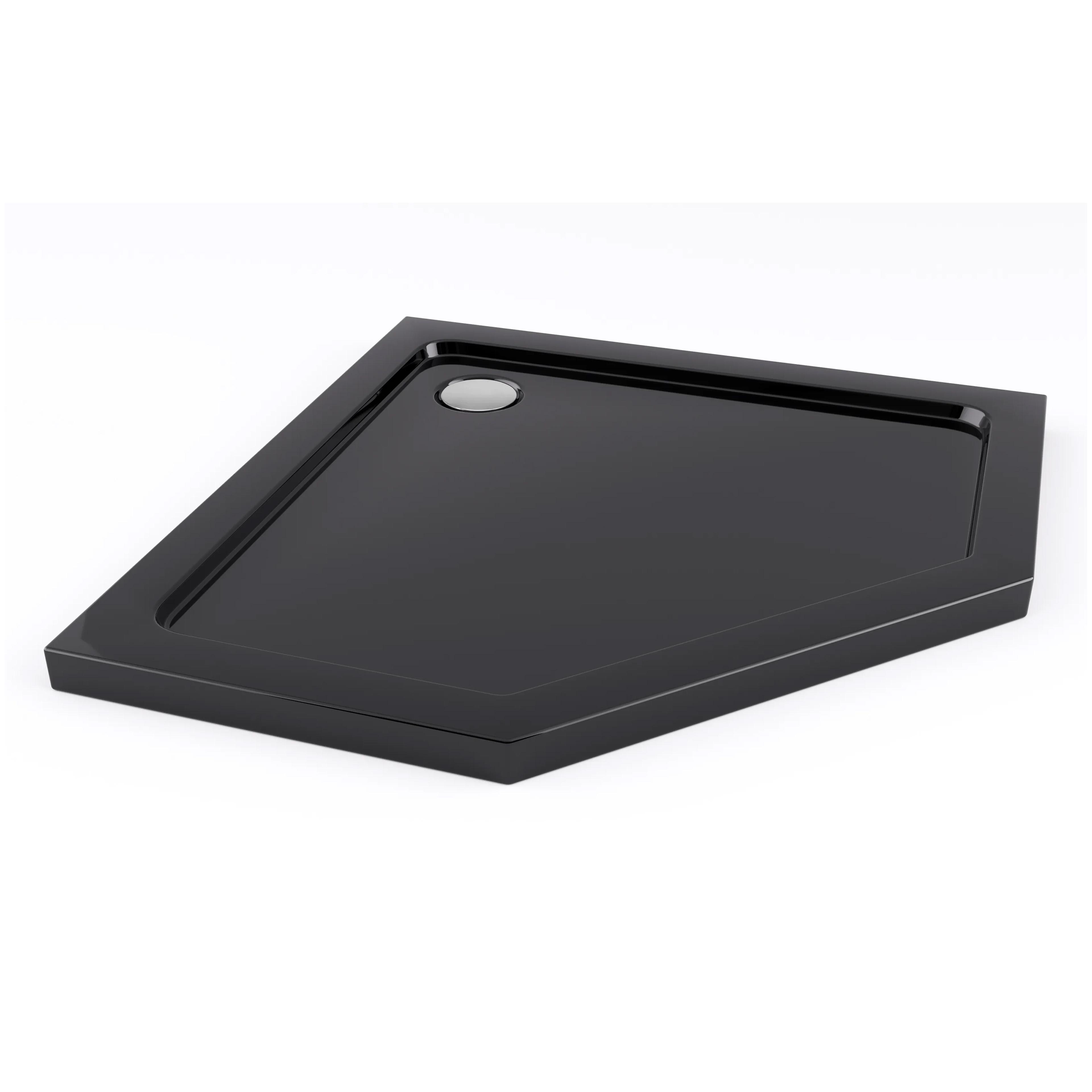 Καμπίνα ντους Rea DIAMOND 80x80 Black MAT