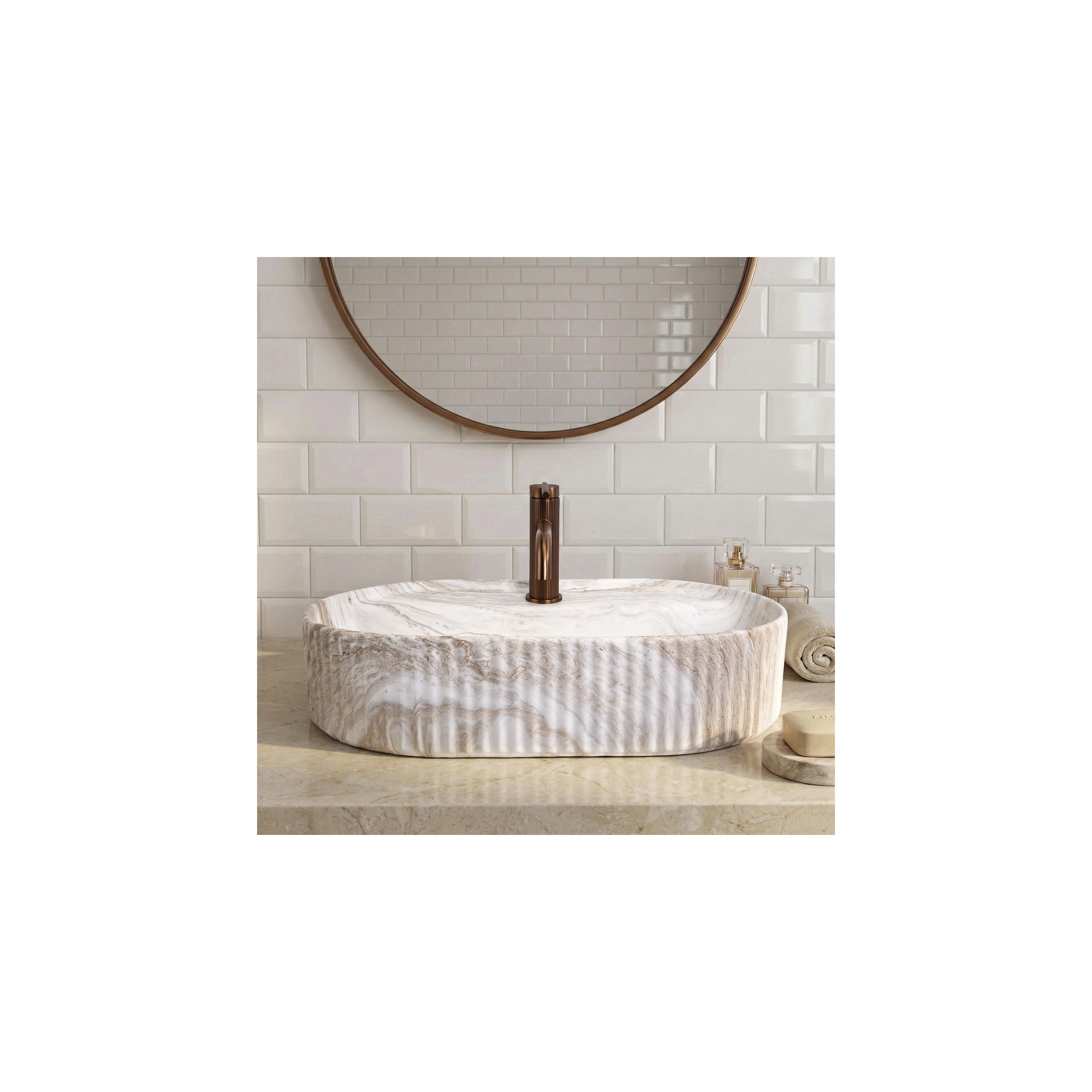Countertop washbasin Rea Marcela 60 Saturn
