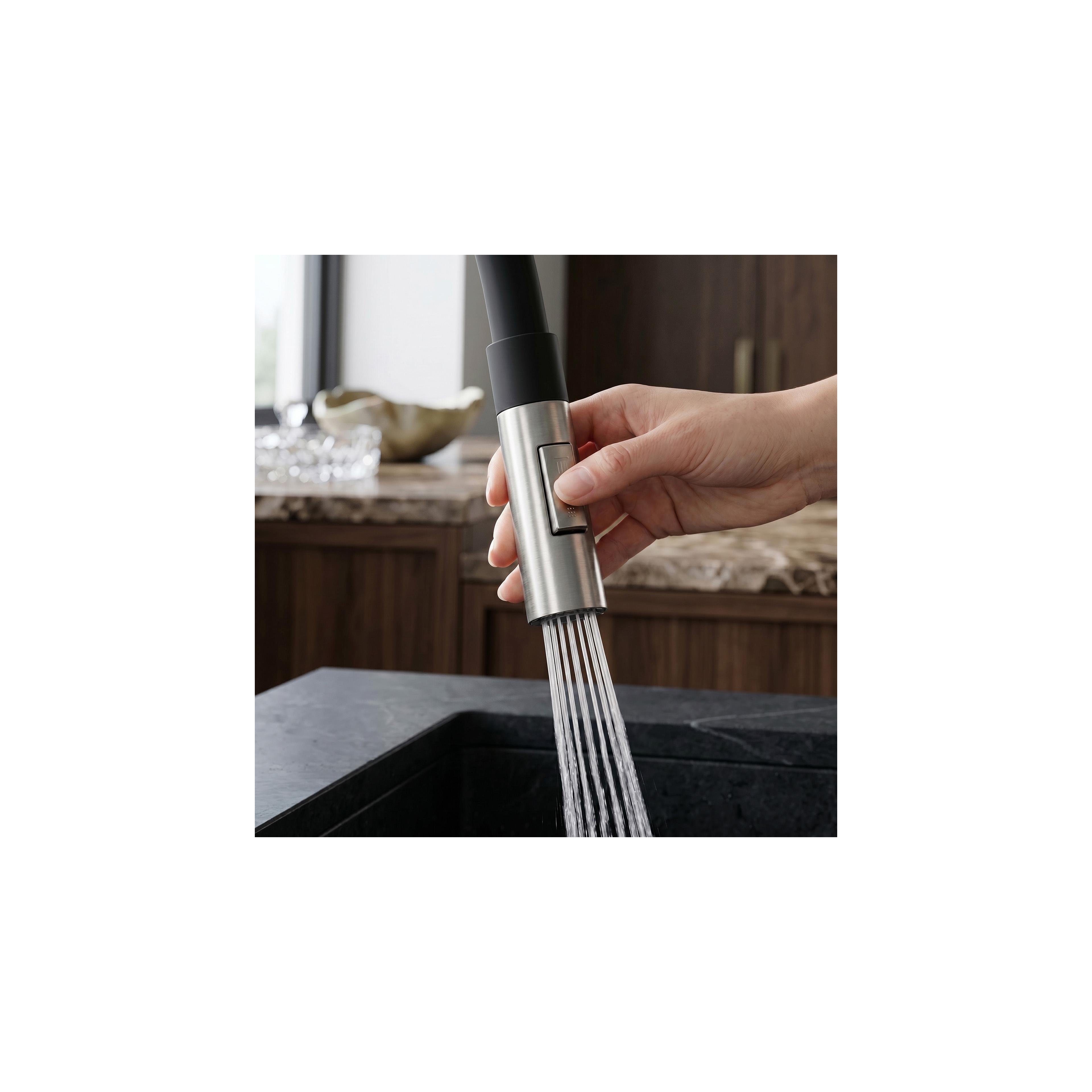 Küchearmatur REA Lago Brush Nickel