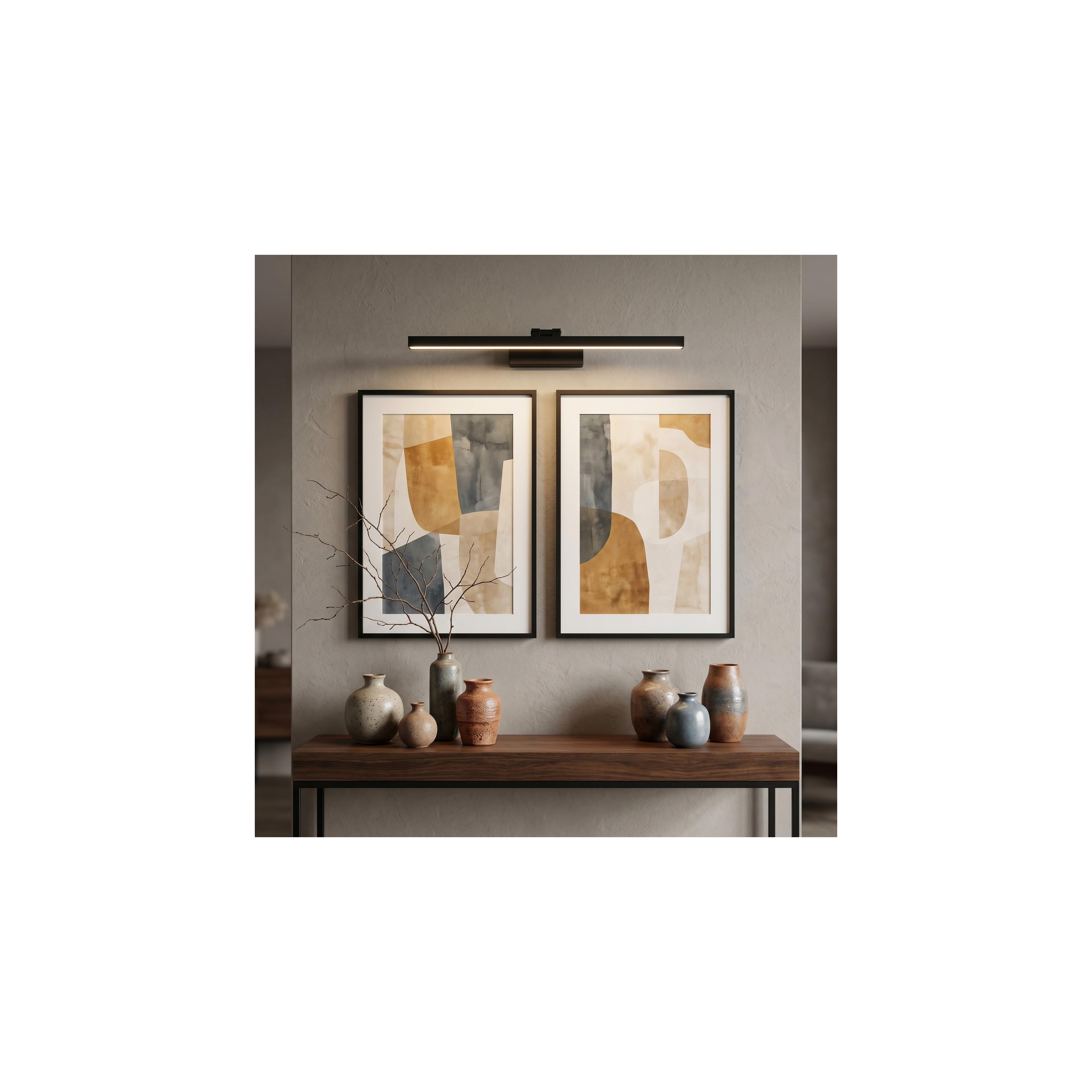 Bad LED-Wandleuchte APP1868-1W 80 cm Black