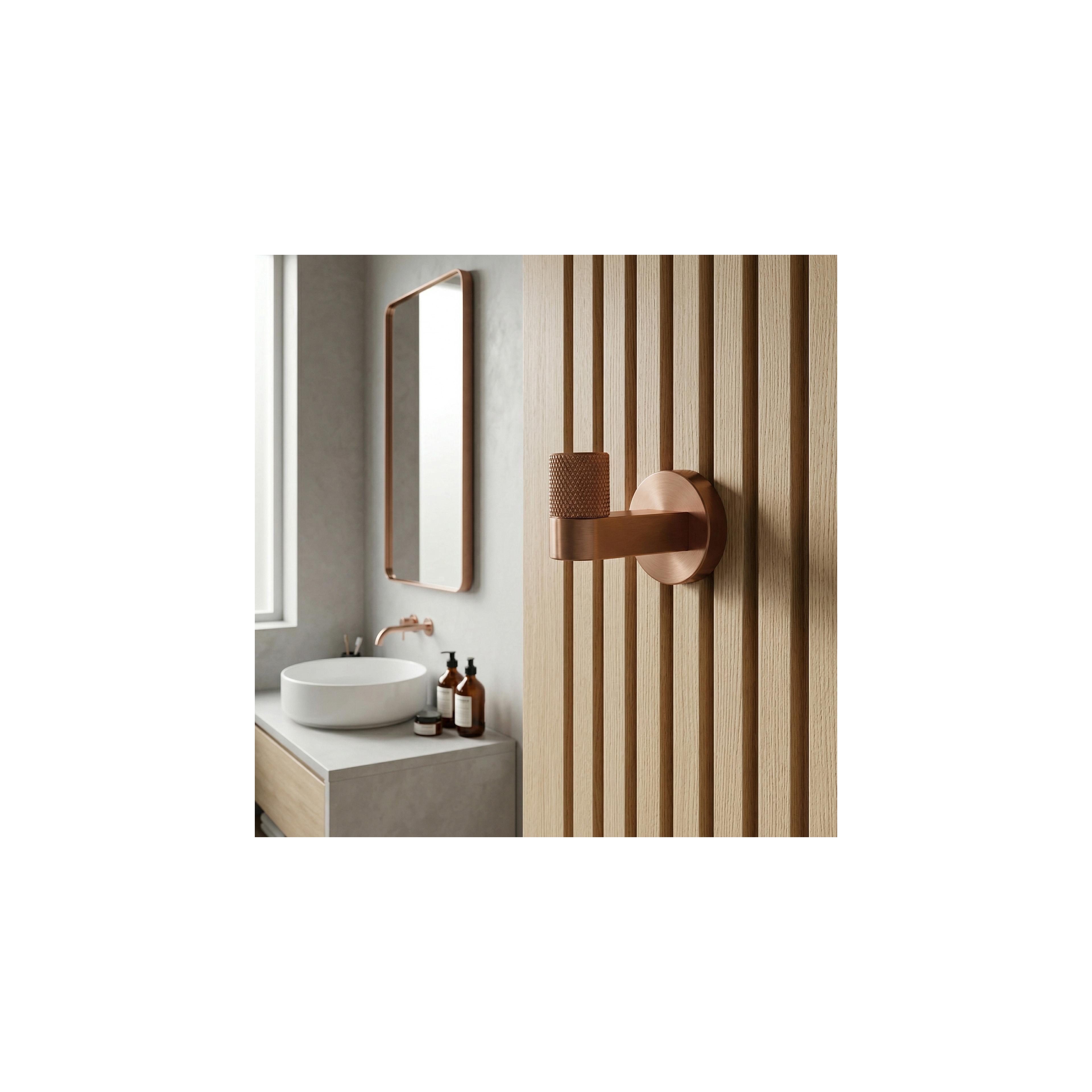 Bathroom hook 39104 ORI Brush Copper