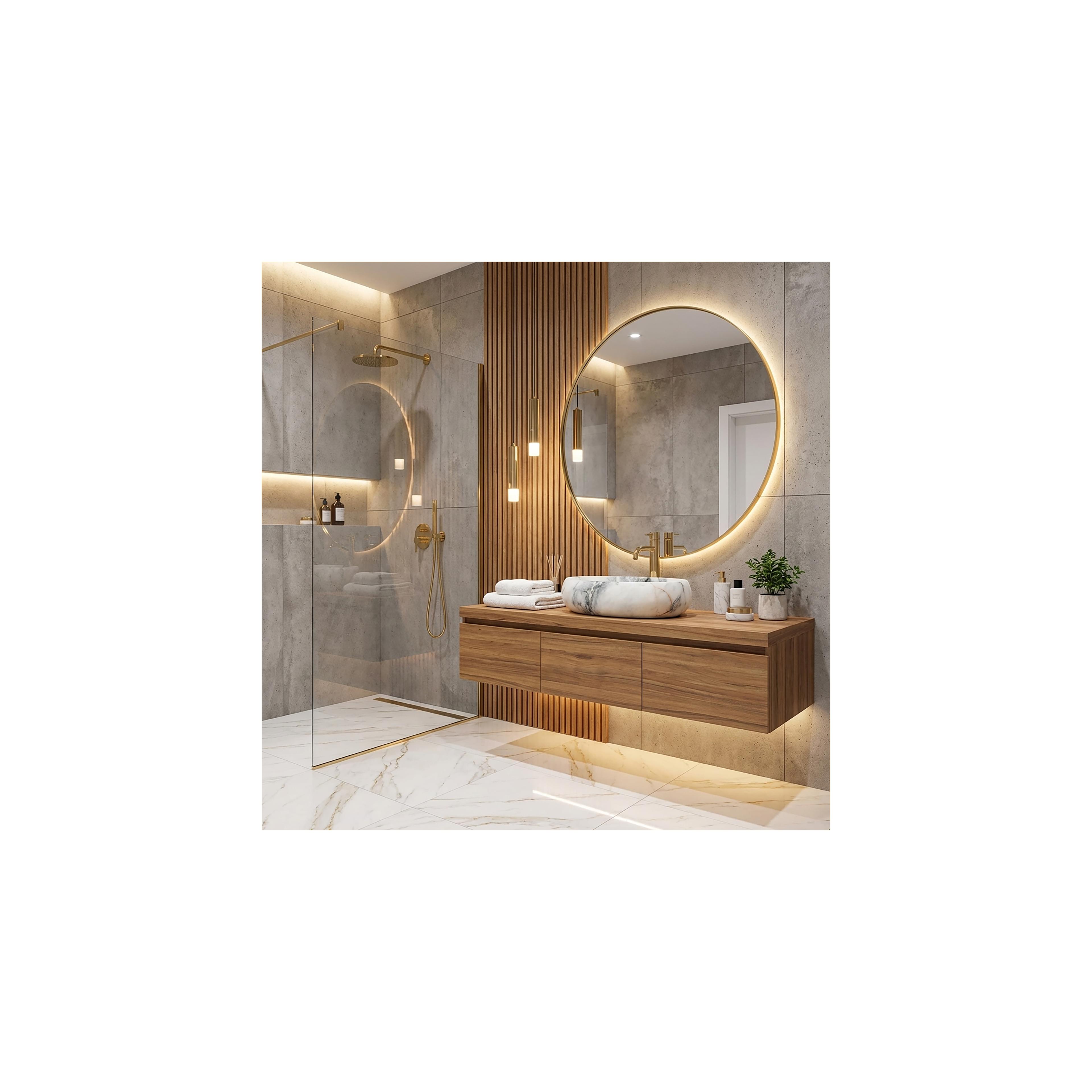 Countertop washbasin Rea Linda Granit Mat