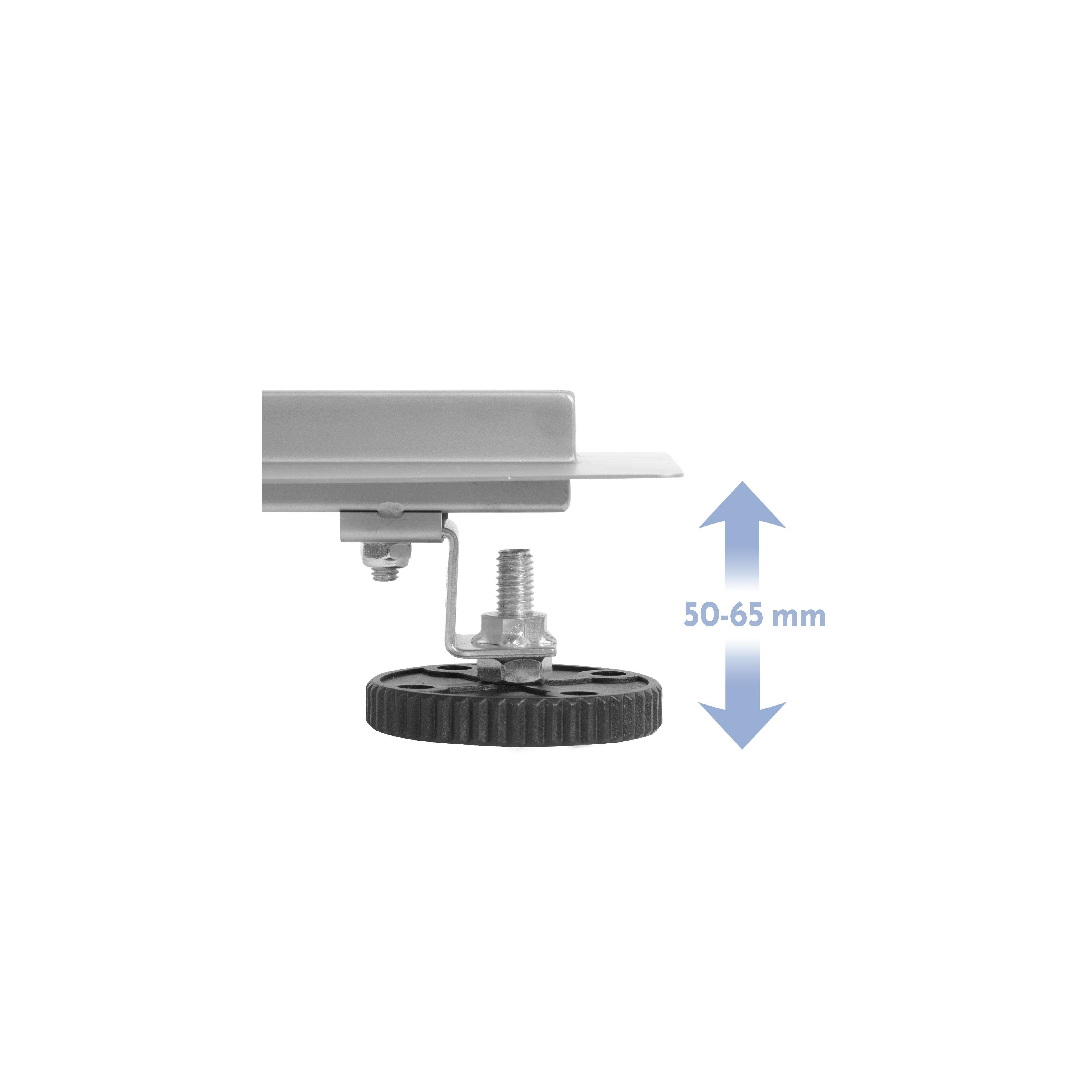 Linear drainage REA Neox Slim pro NICKIEL BRUSH 90