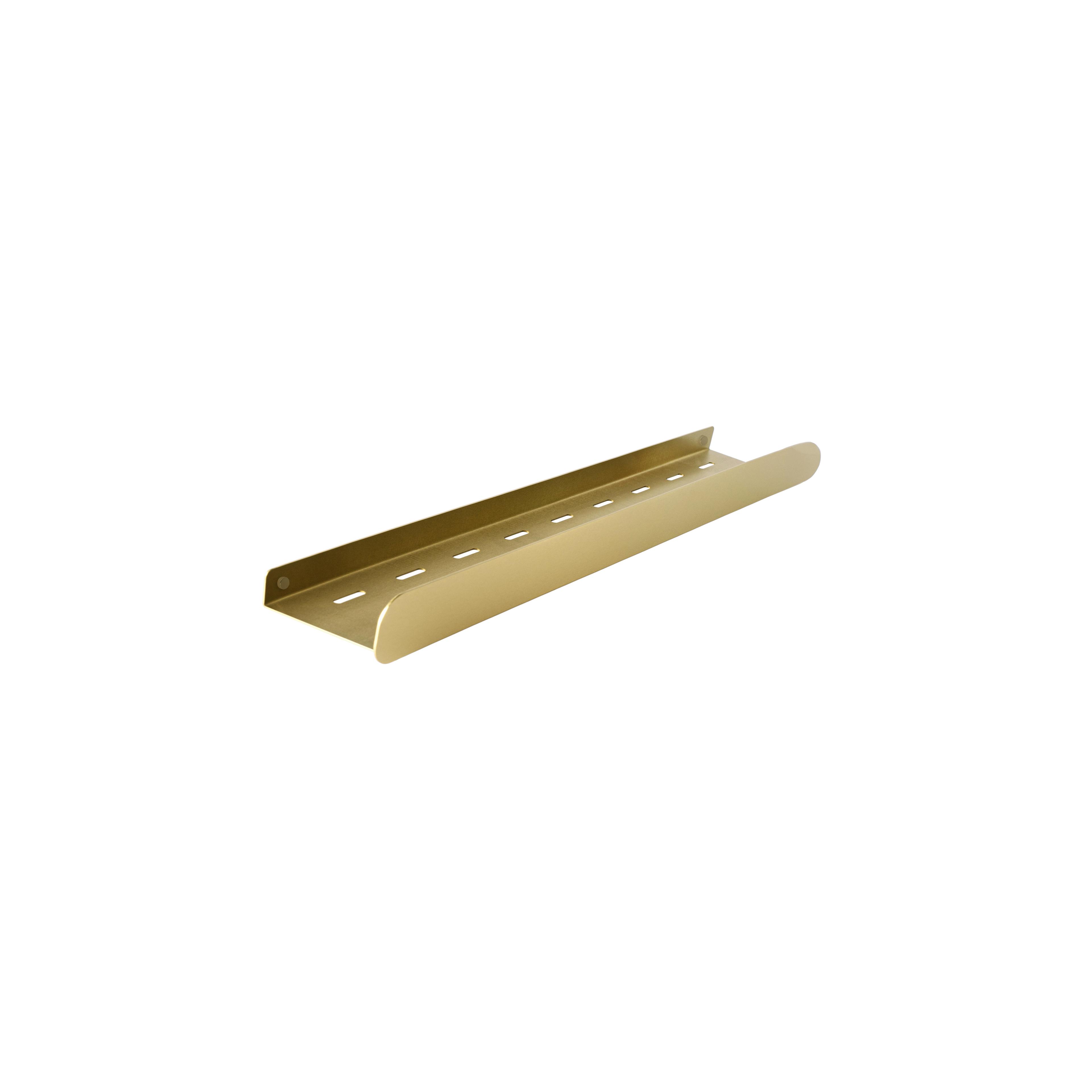 Bathroom shelf SF03 60cm gold brush