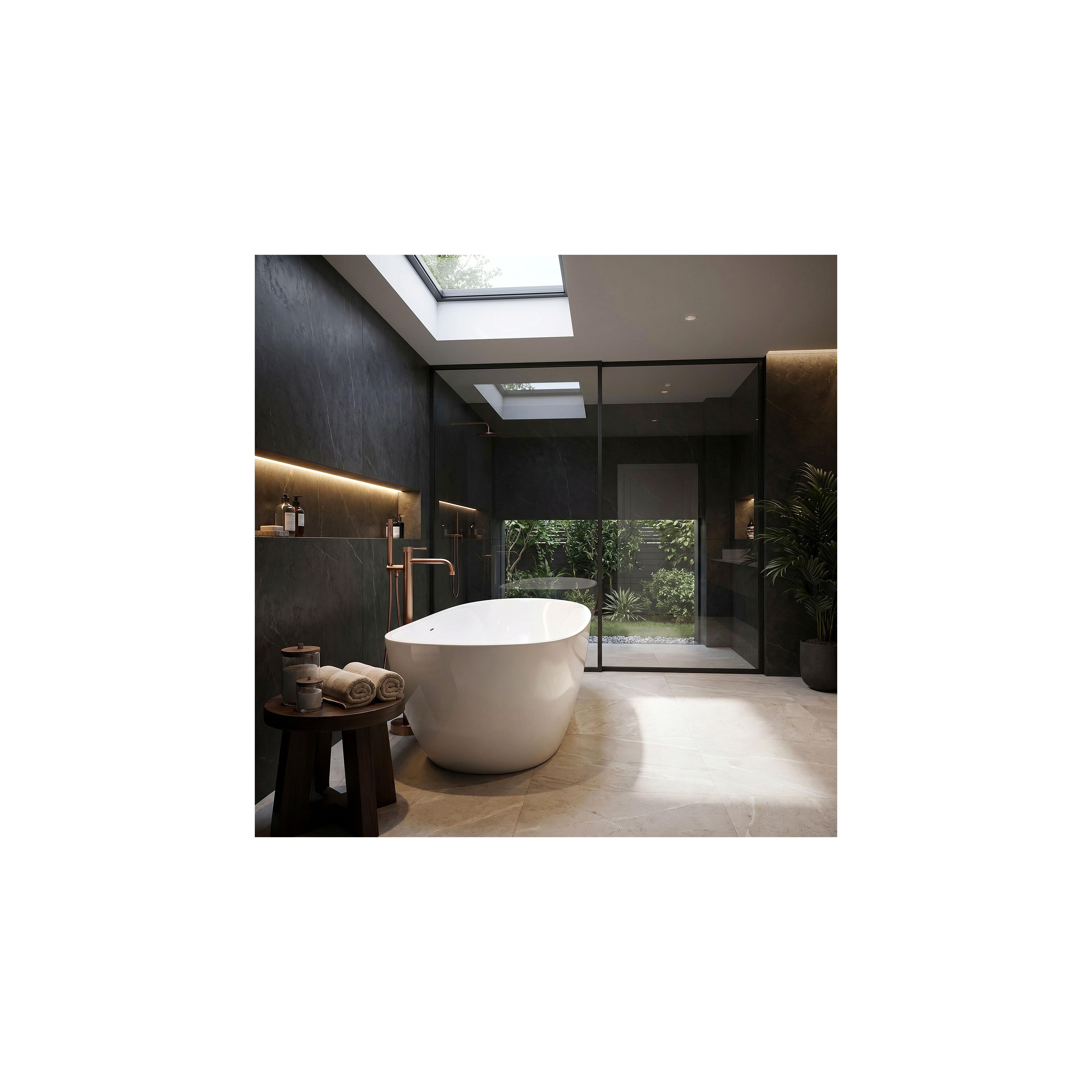Free-standing faucet Rea Venti Brush Copper