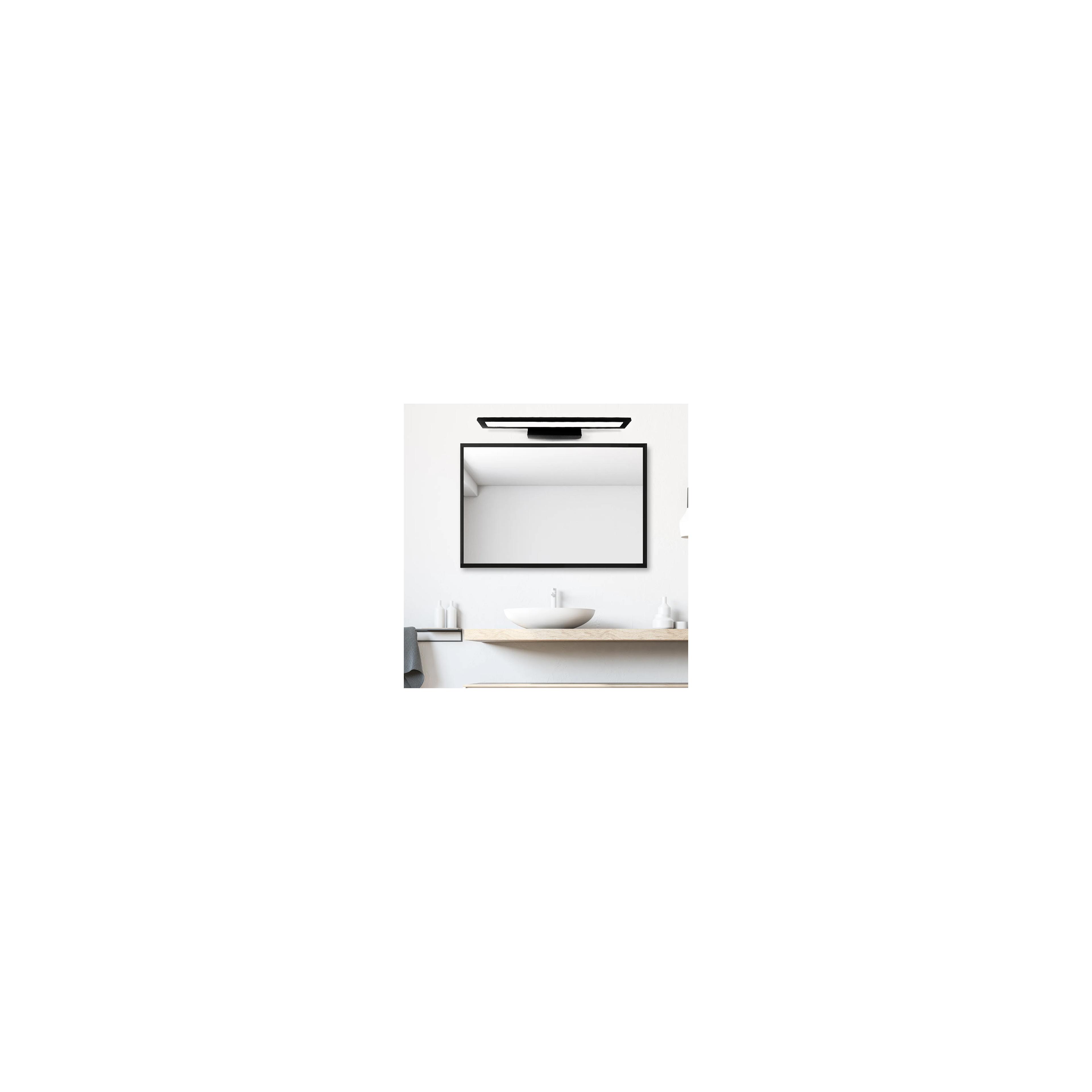 Bad Spiegelleuchte LED 60CM APP840-1W FLAT BLACK