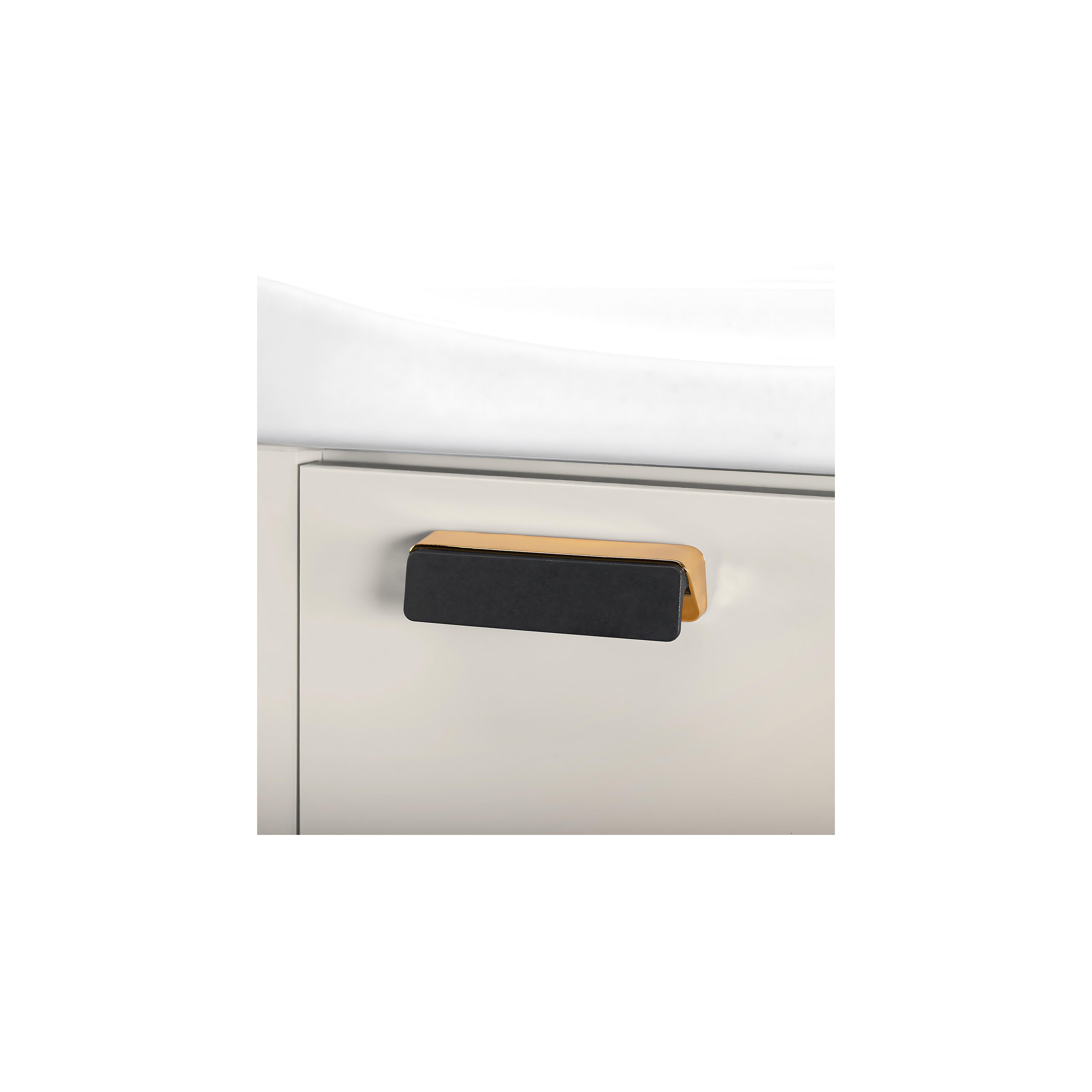 Badezimmermöbel-Set mit Waschbecken Molly 40cm Beige