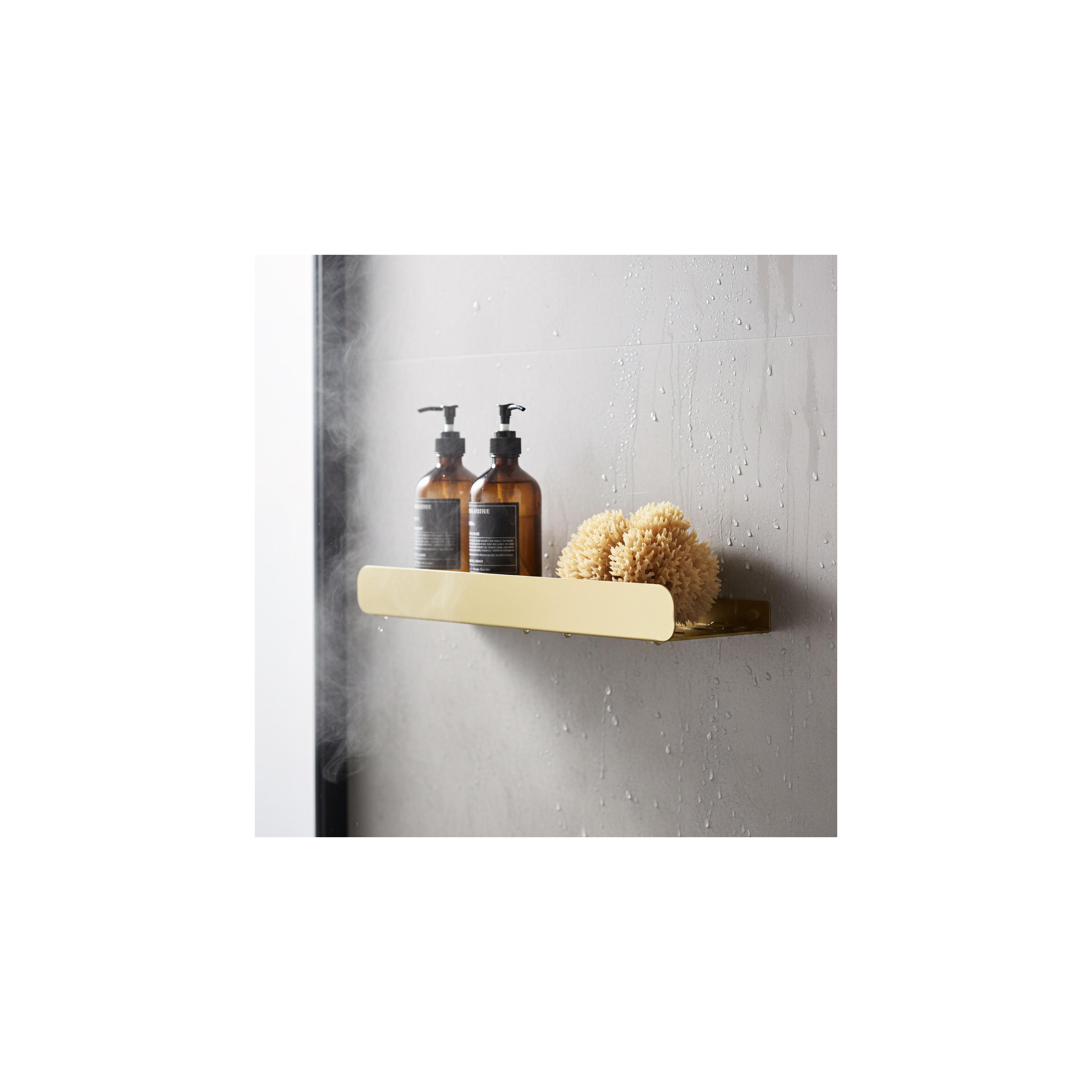 Bathroom shelf SF03 60cm gold brush