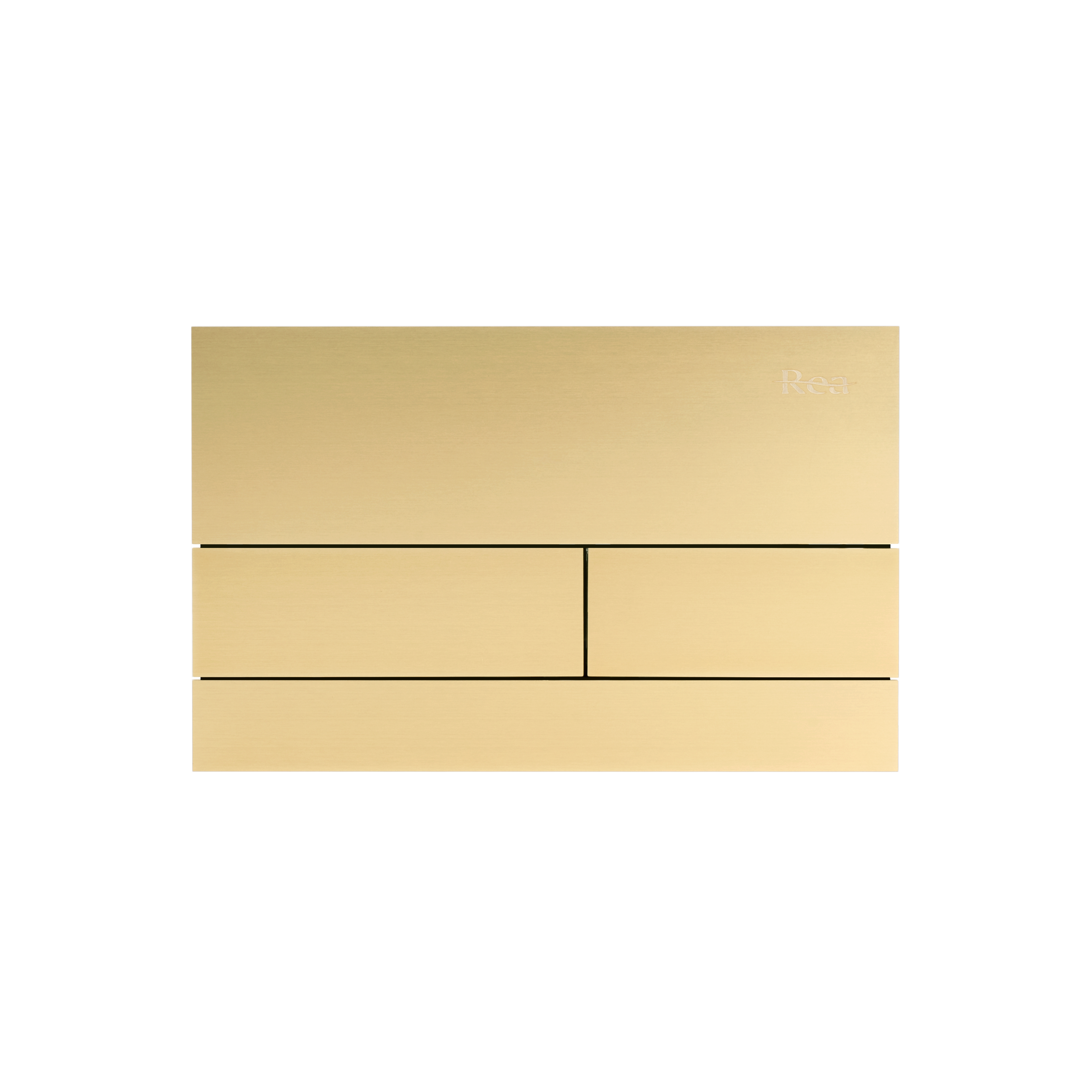 WC öblítő gomb Rea T K011A-Q és Slim 024N Gold Brush