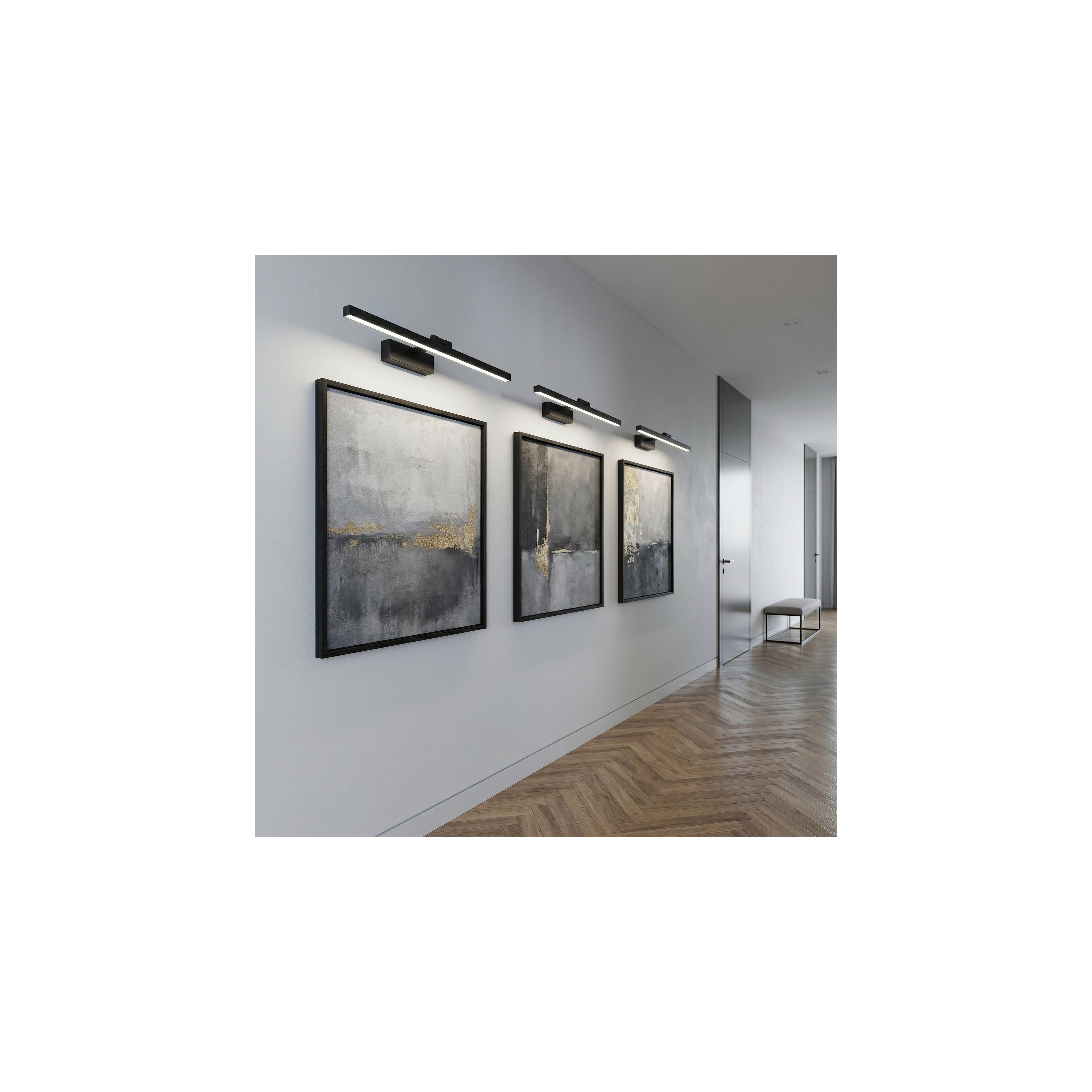 LED аплик за баня APP1867-1W 60 cm Black