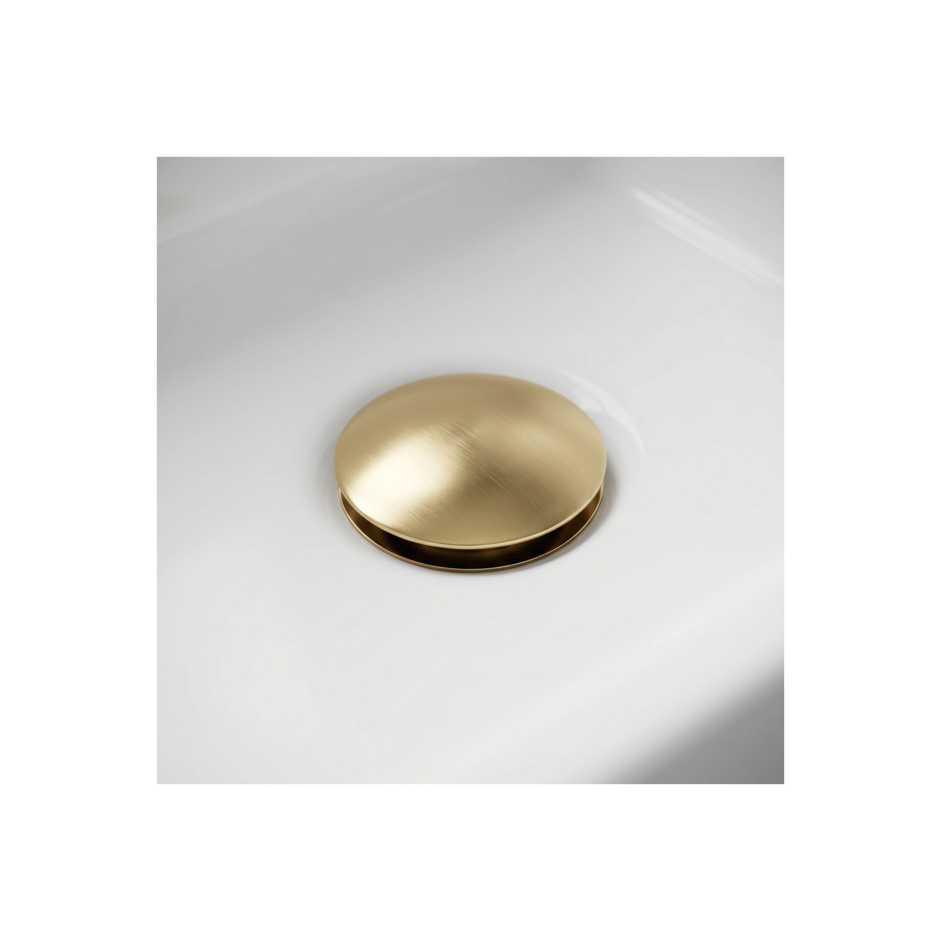 Wanne Stöpsel Klik-Klak Rea Brush Gold