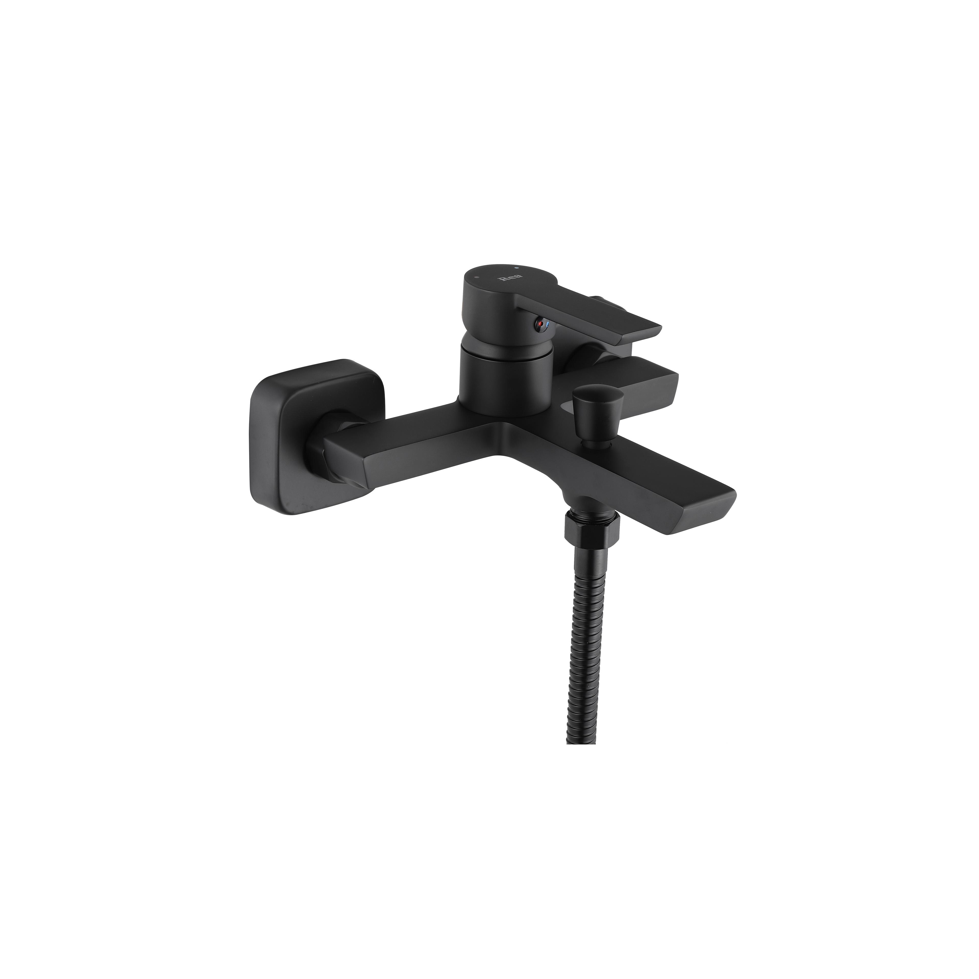 Wannenarmatur REA ARGUS BLACK MATT