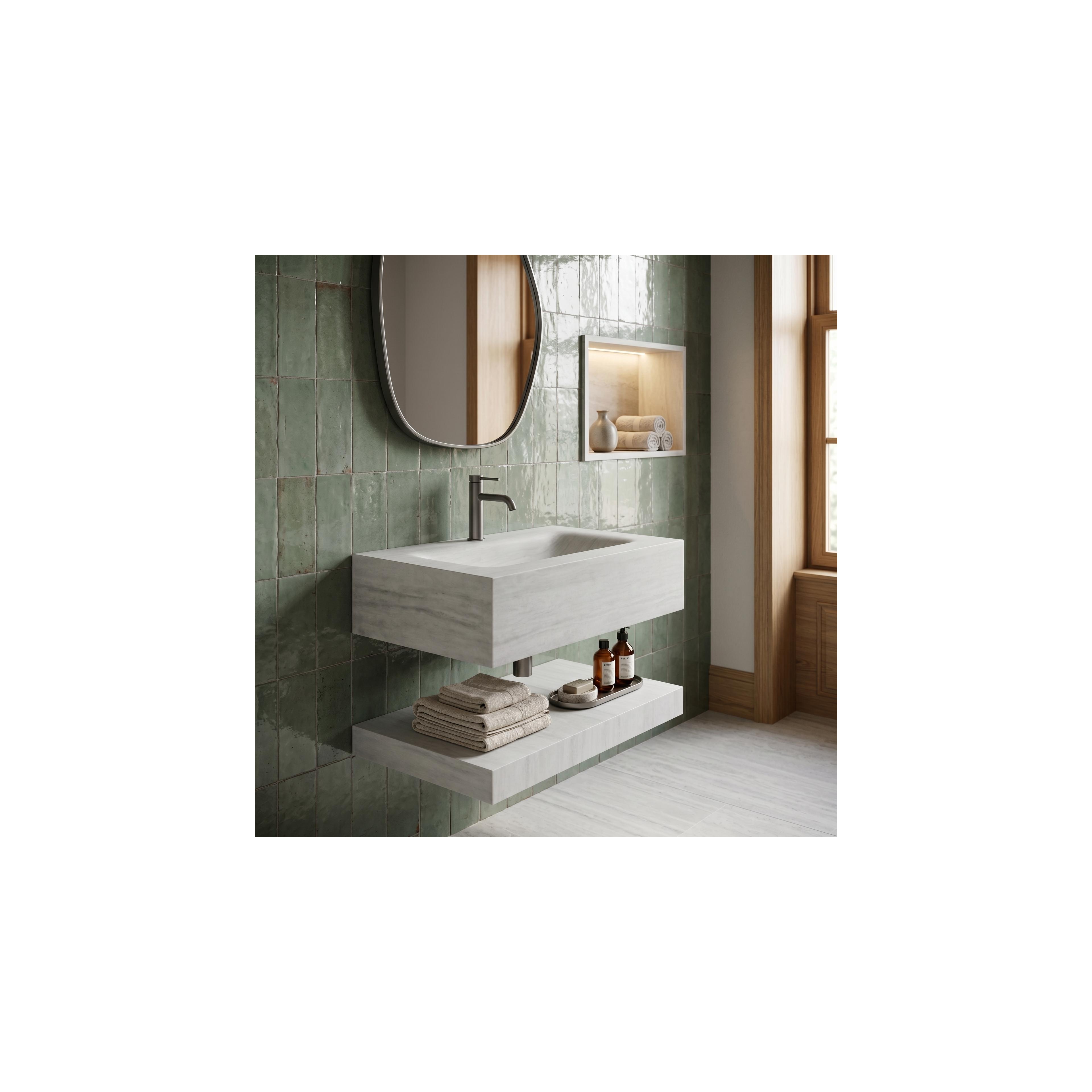 Wandwaschbecken REA Apollo Muralto Roma 70