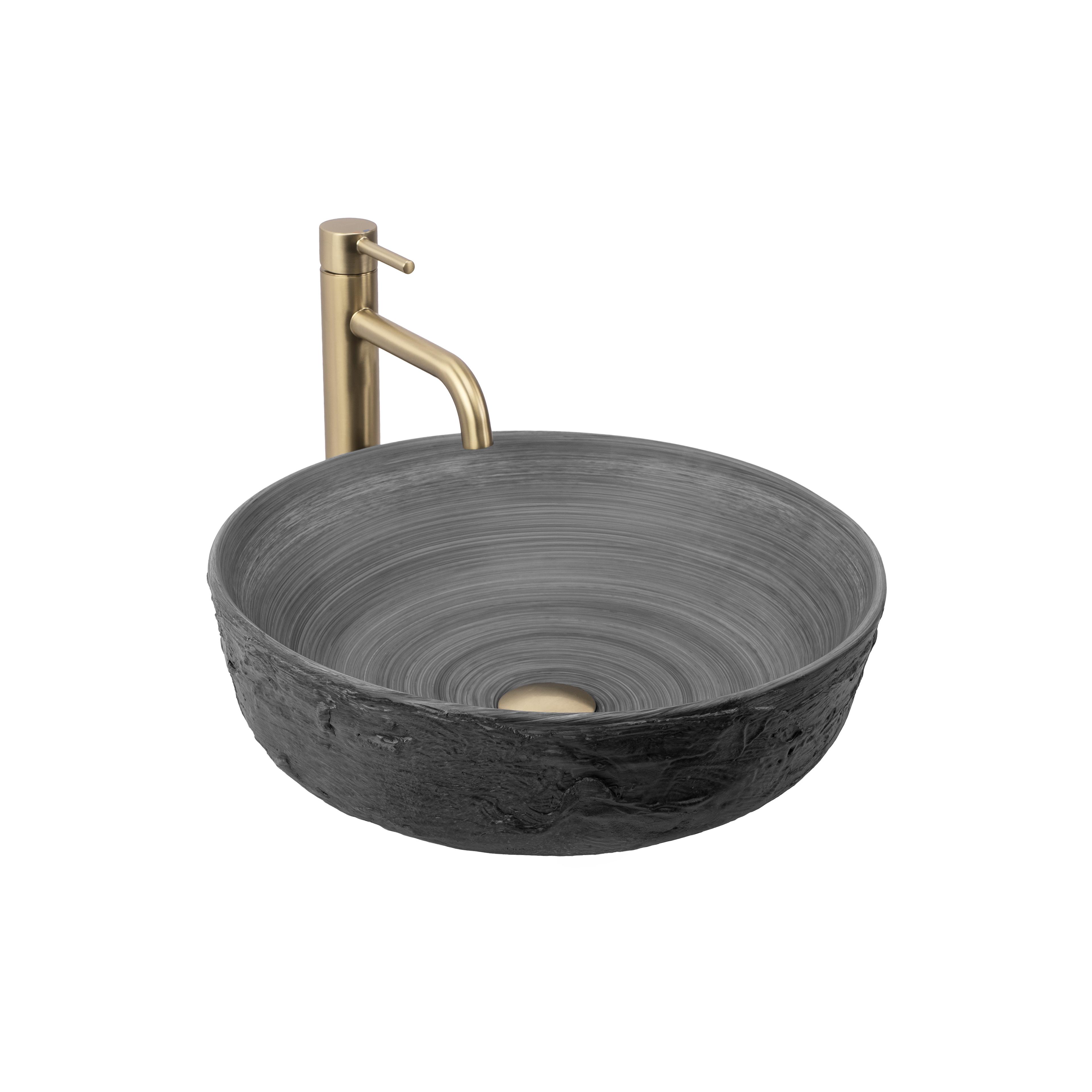 Aufsatzwaschbecken Rea Babilon Silver