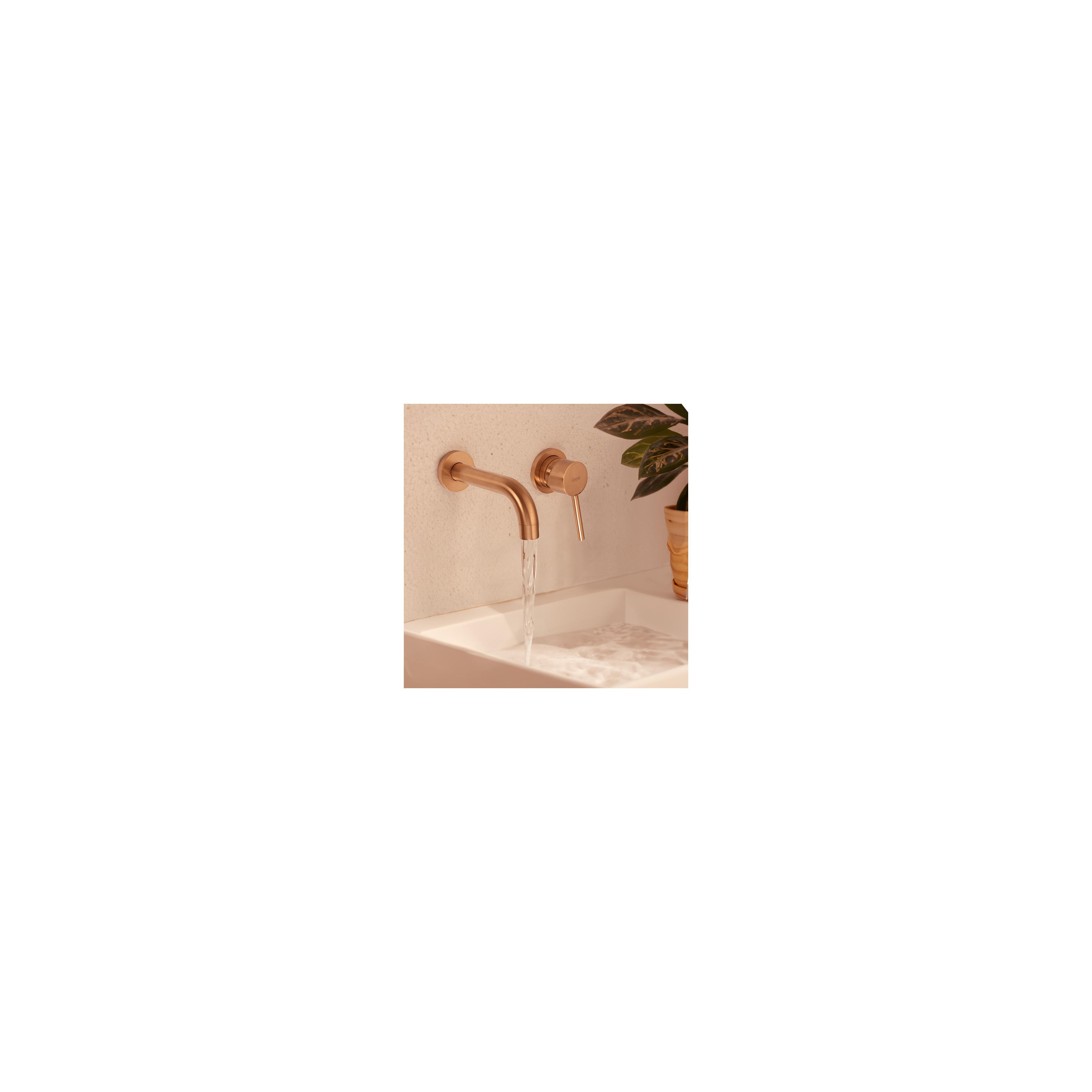 Robinet encastré Rea Lungo Copper Brush + BOX