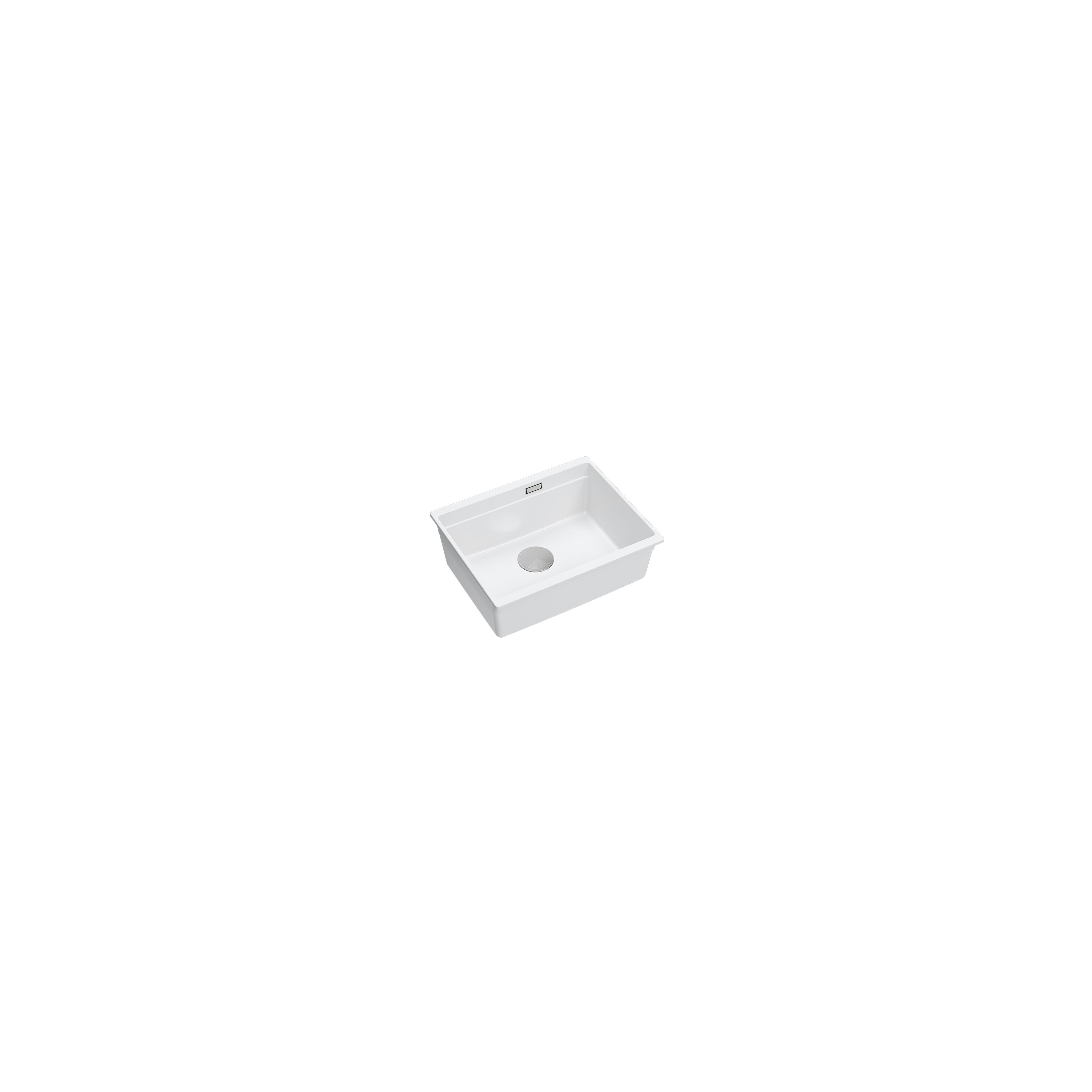 Granite sink Logan 100 White