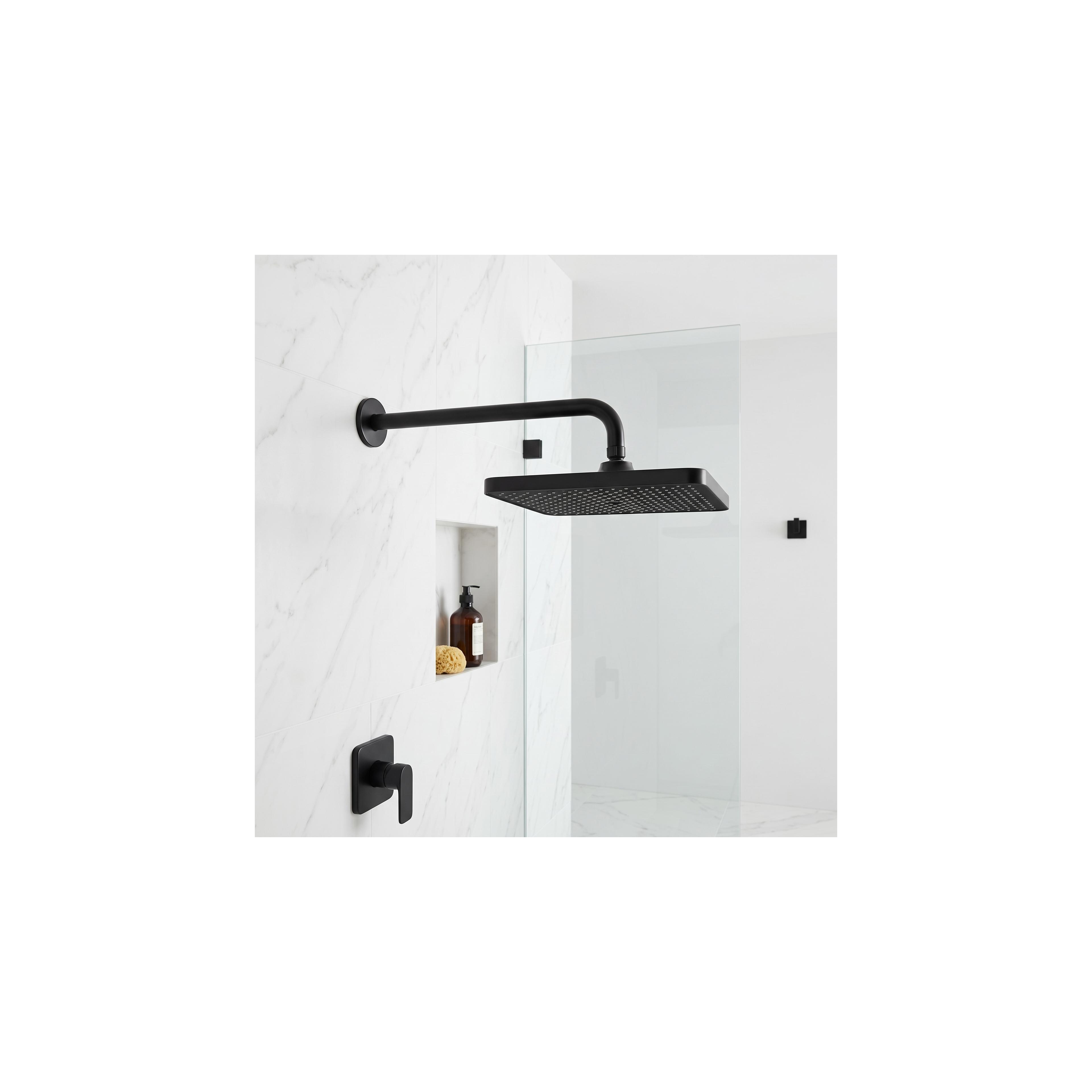 Rectangular shower head REA JS-032 Black