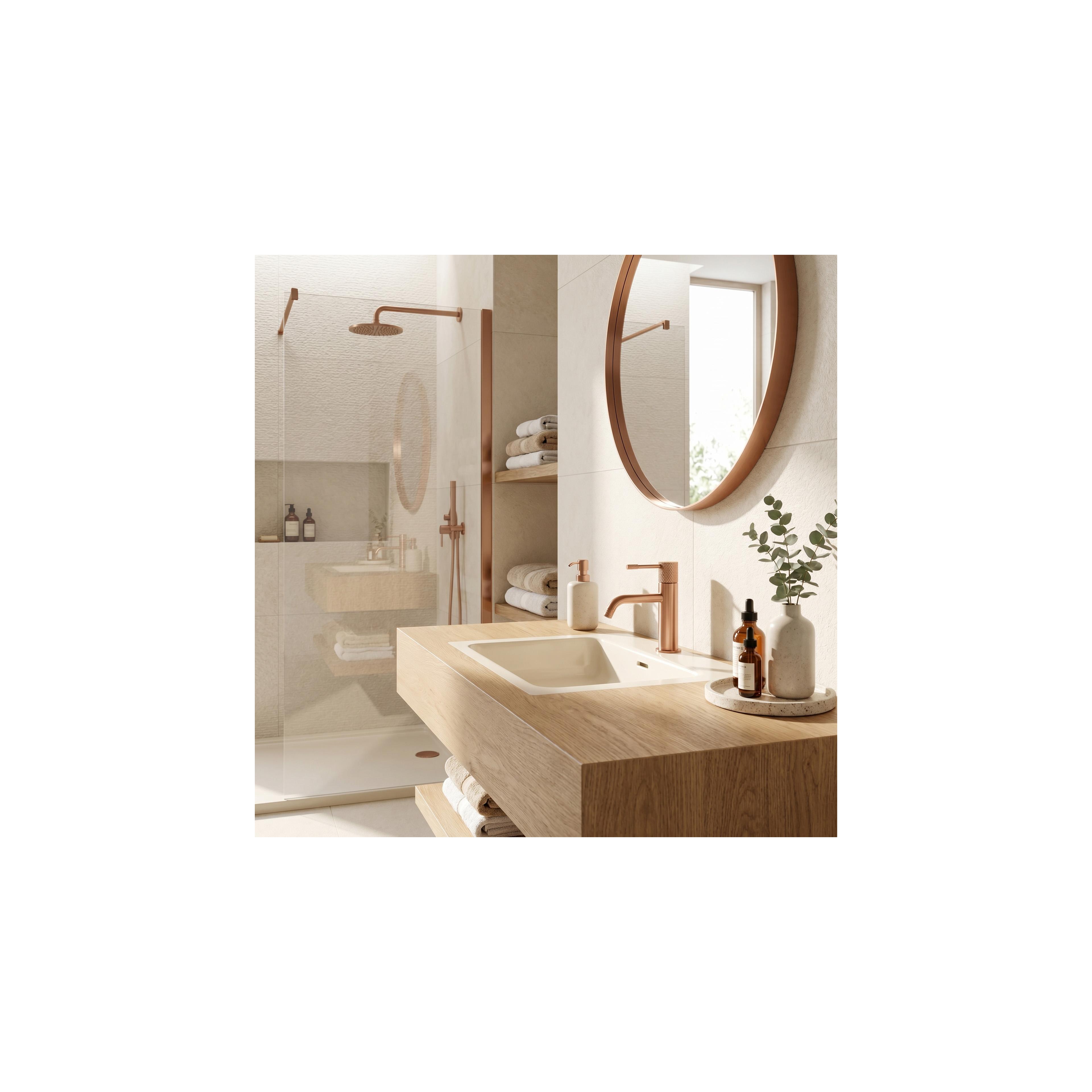 Waschbeckenarmatur Rea Venti Brush Copper Low