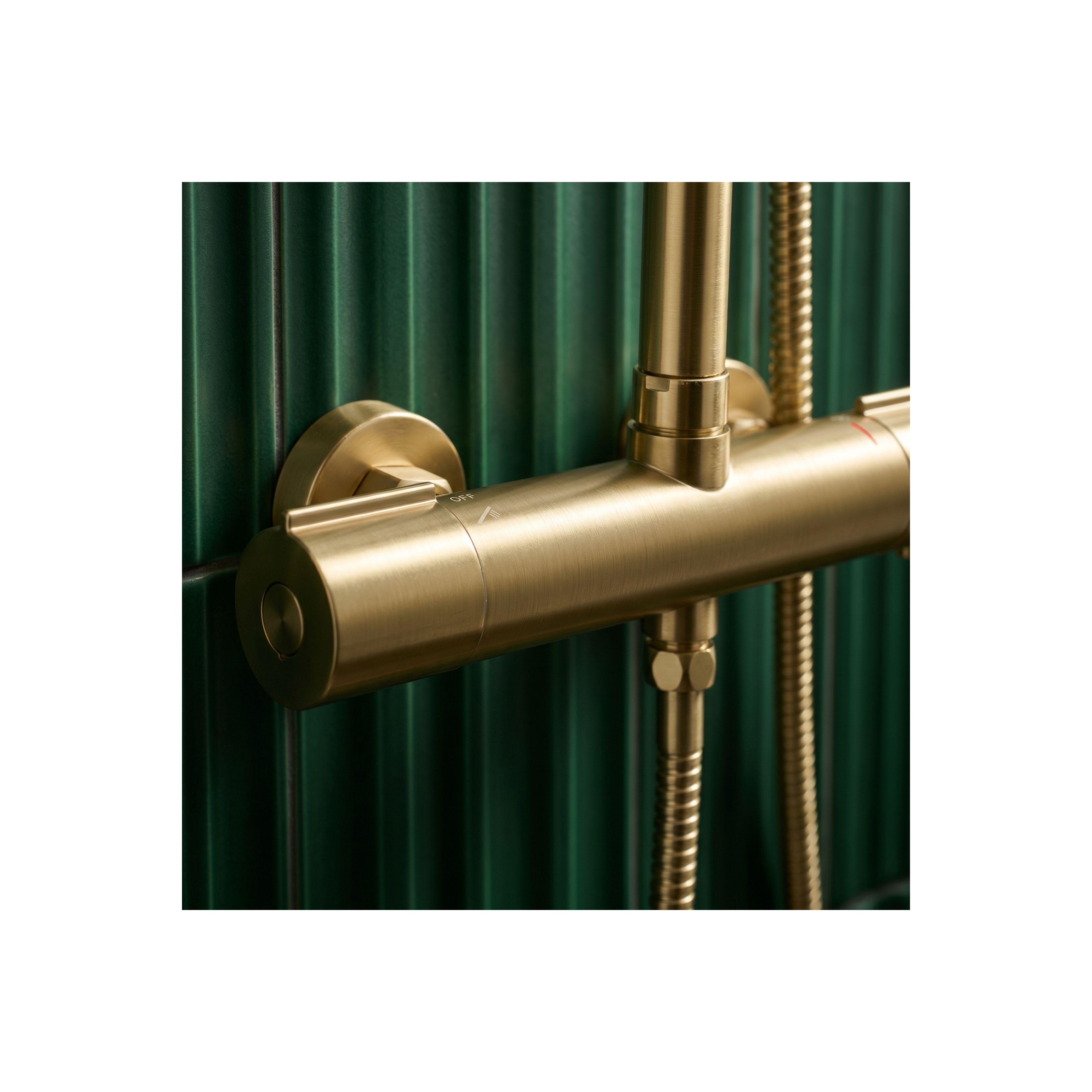 Duschgarnitur Rea Avanti Brush Gold